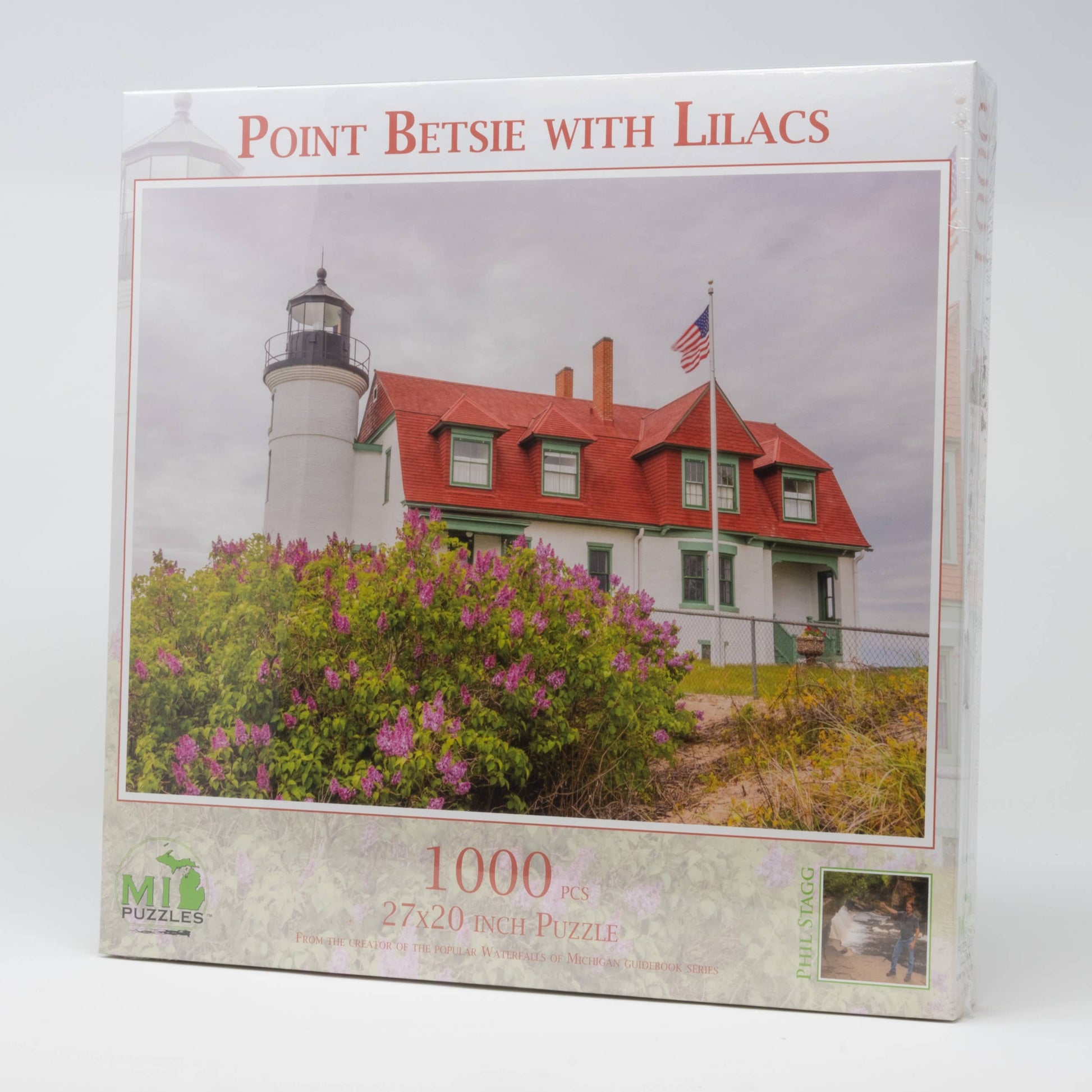 Point Betsie with Lilacs - 1000 Piece Puzzle