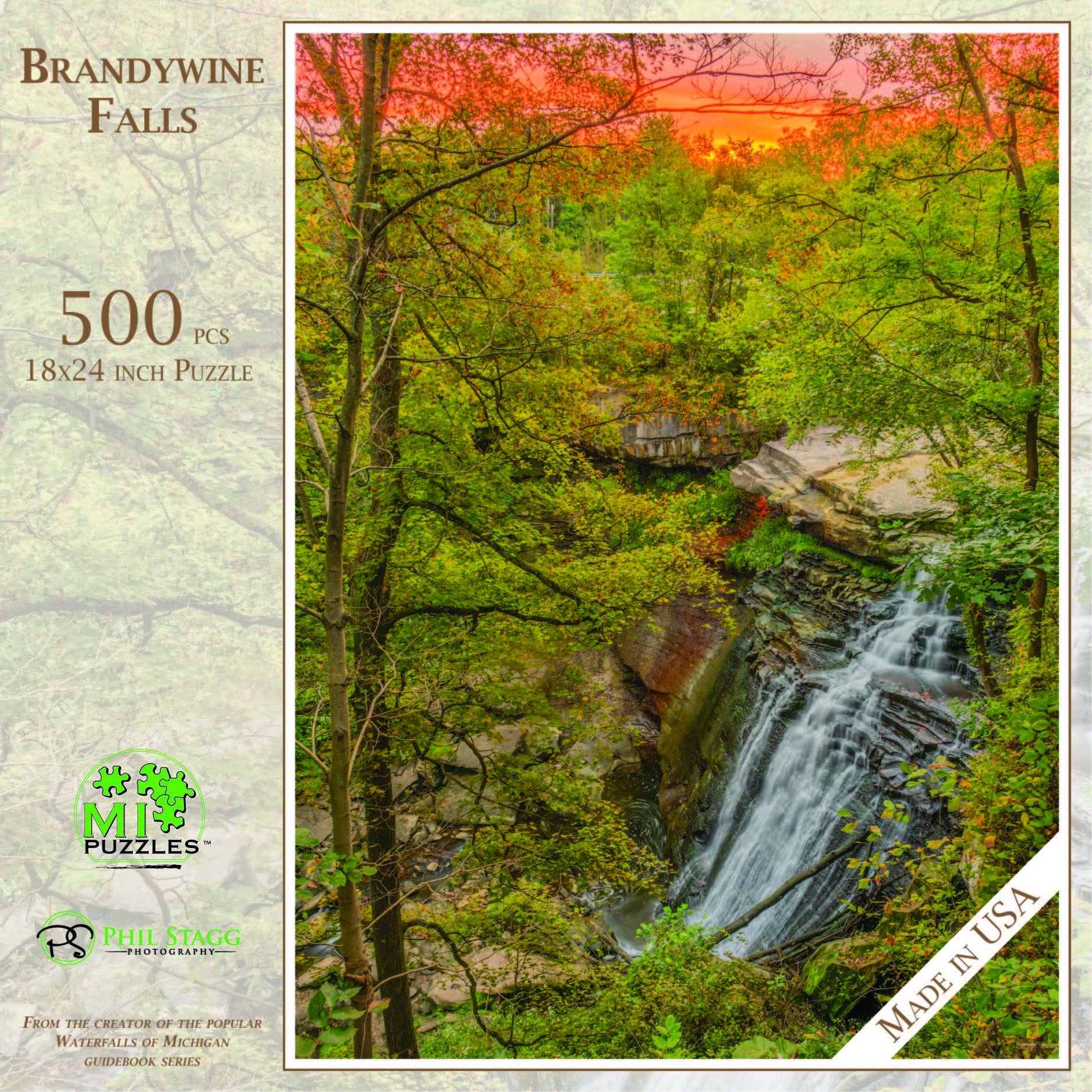 Brandywine Falls - Cuyahoga National Park - 500 Piece Puzzle