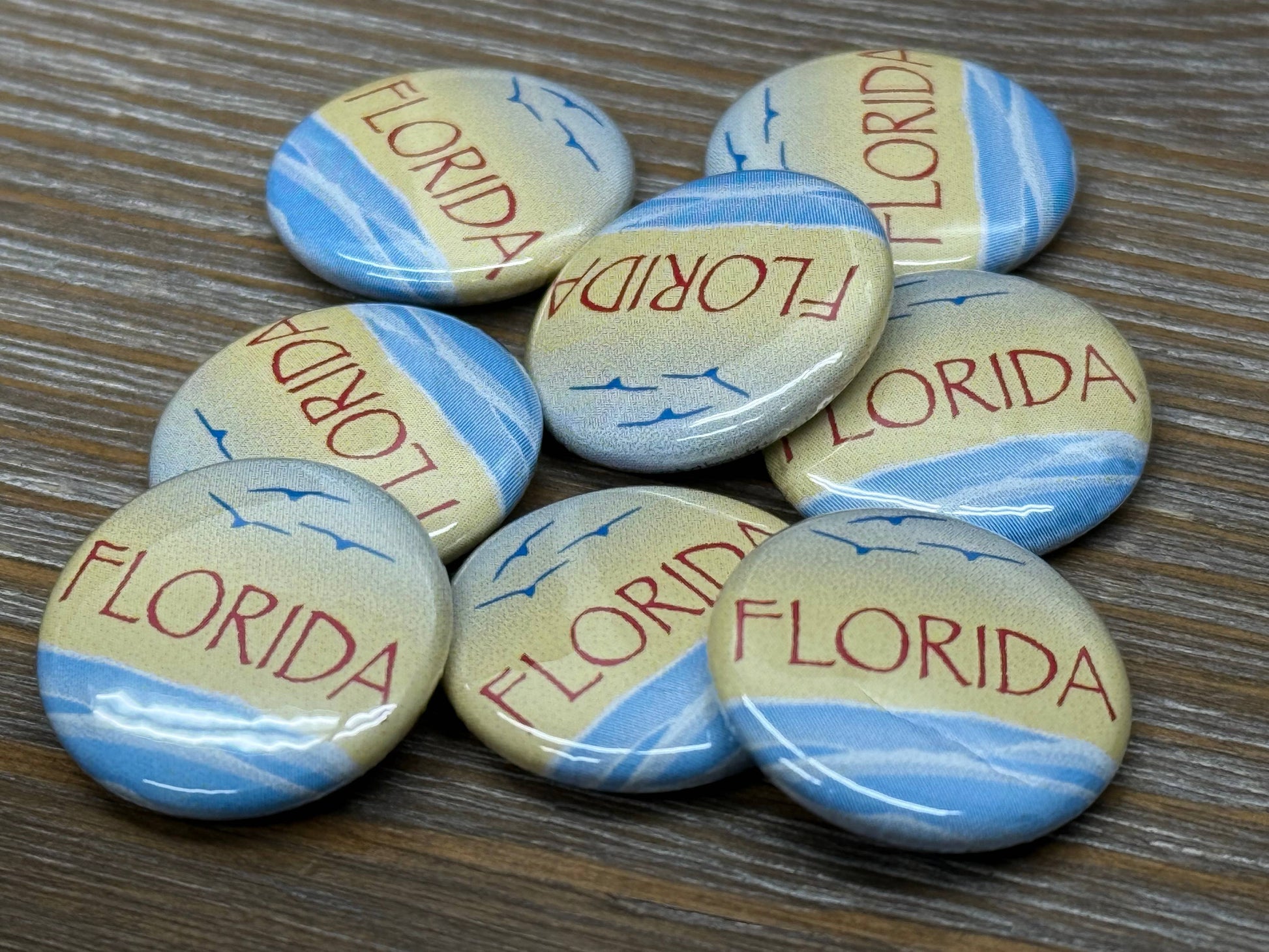 FLORIDA PINS - OCEAN W/SUNSET