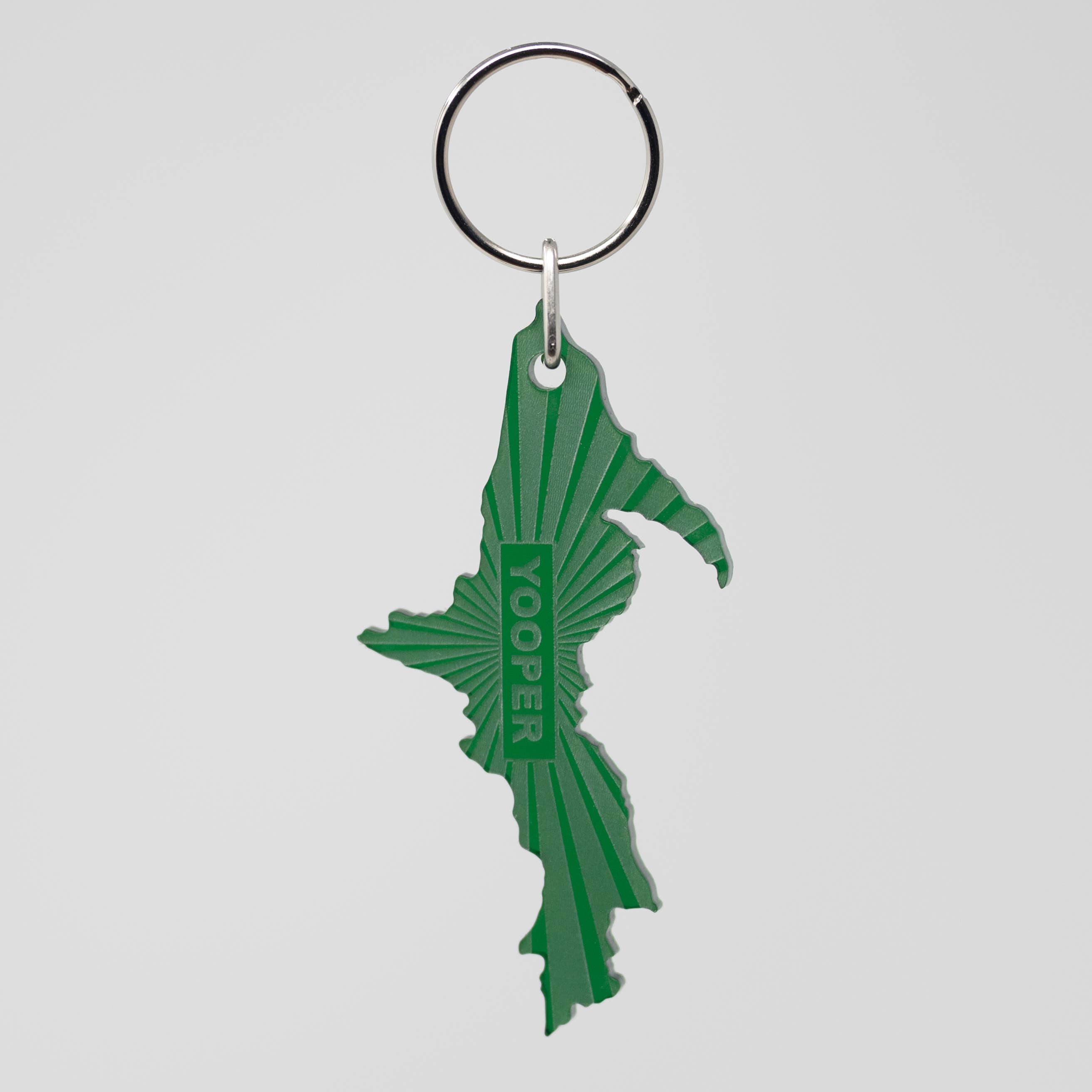 Image of Yooper - Acrylic Keychain - Perfect for Michigan's UP Family