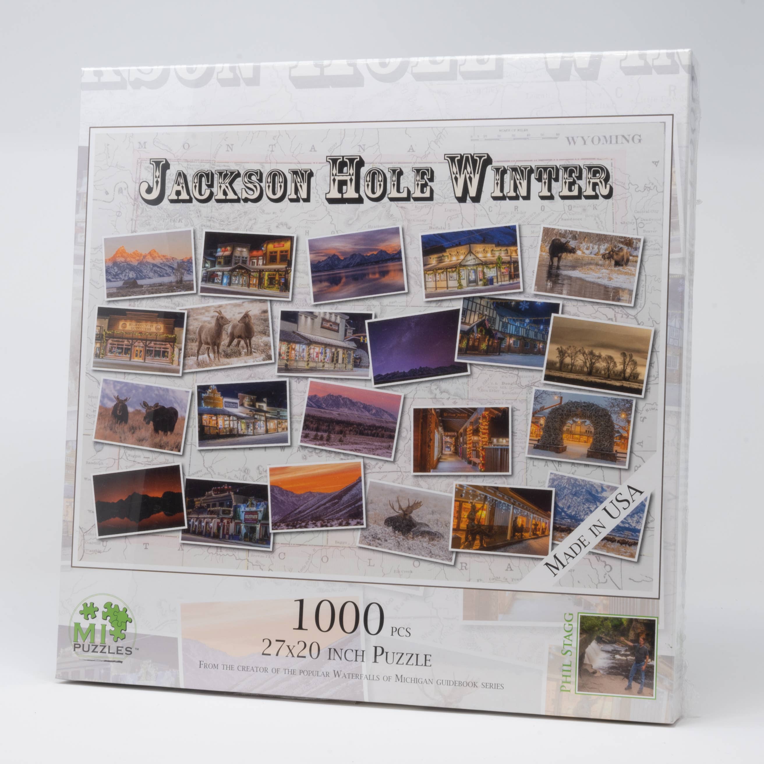 Image of Jackson Hole Winter - 1000 Piece Puzzle