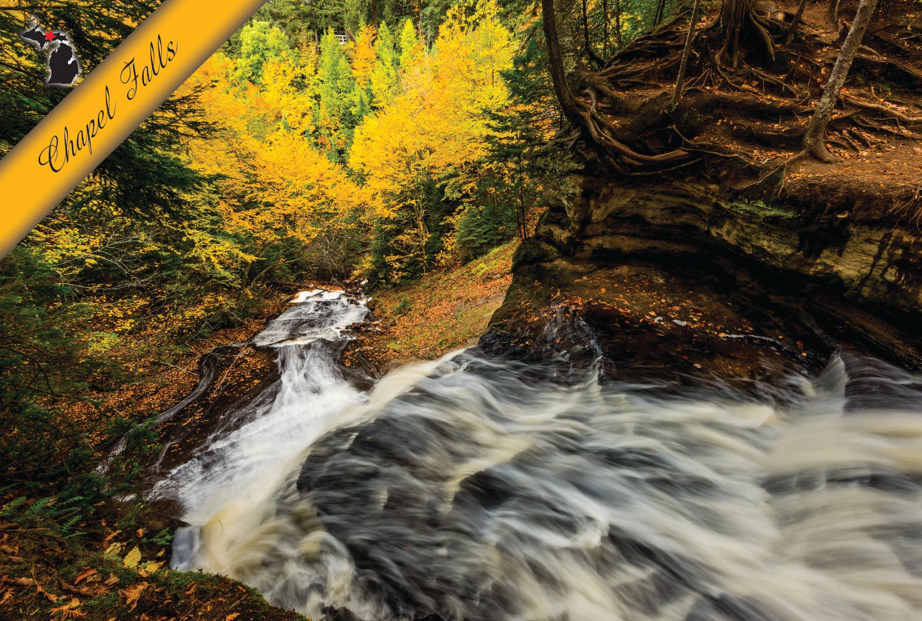 Chapel Falls | Postcard