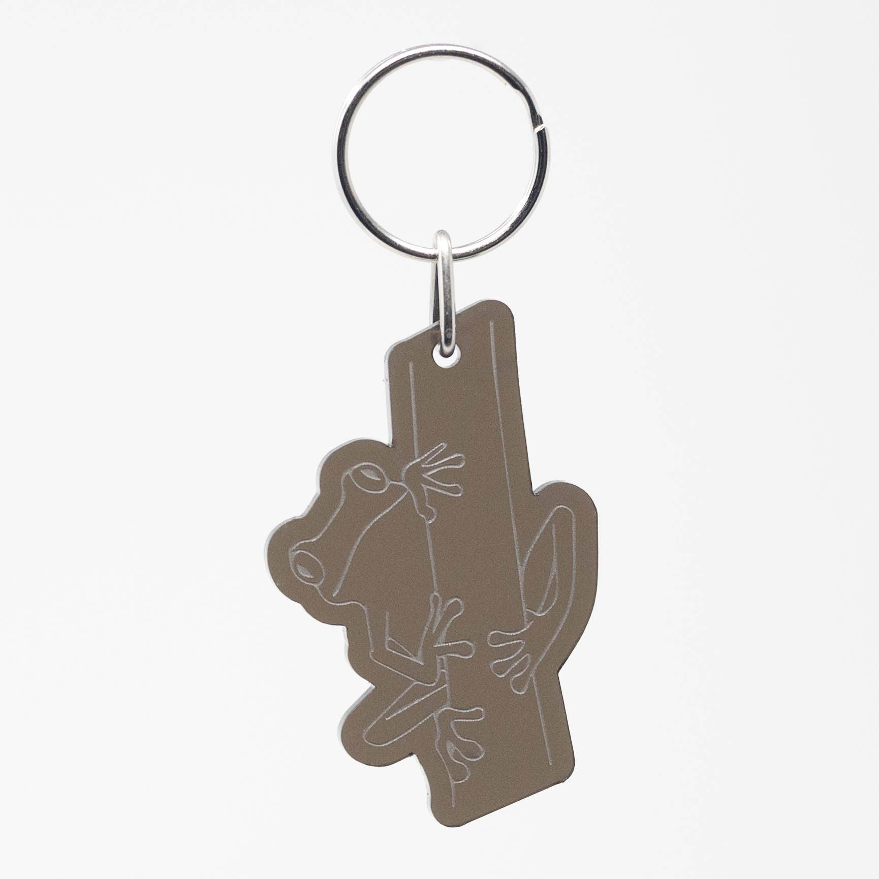Frog - Acrylic Keychain - Perfect for Nature Lovers!