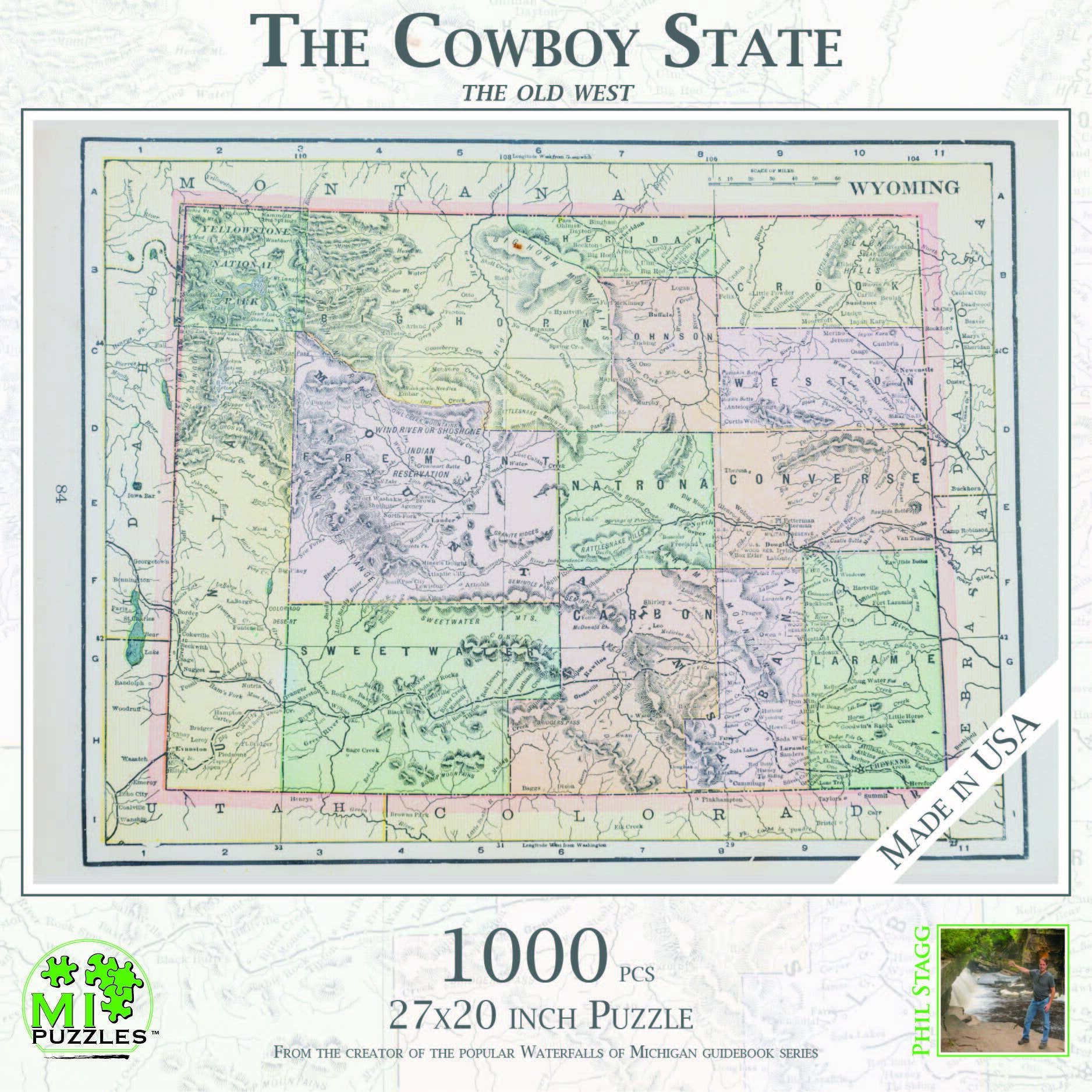 The Cowboy State - 1000 Piece Puzzle