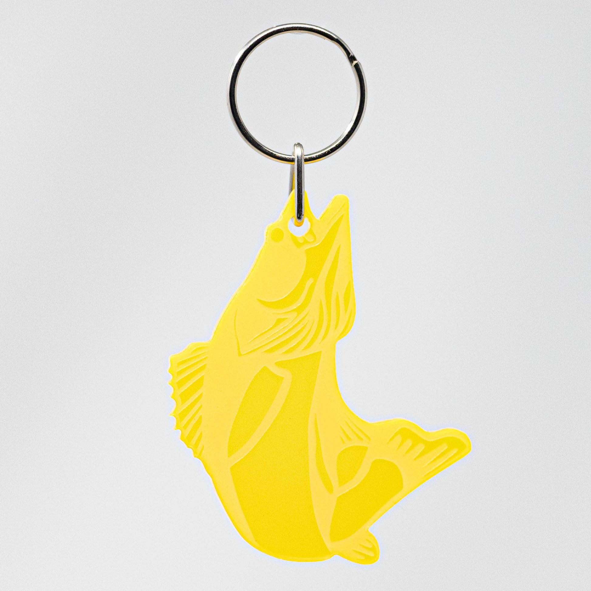 Walleye - Acrylic Keychain - Perfect Gift for Fishing Lovers
