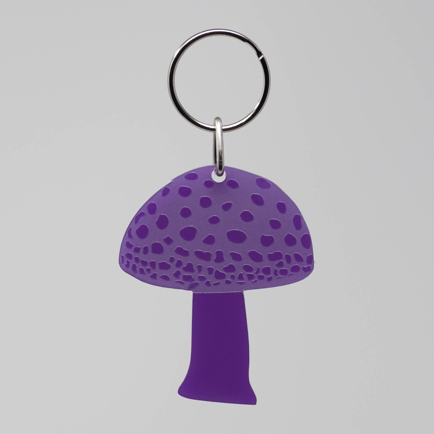 Mushroom - Acrylic Keychain - Perfect for Forest Enthusiasts