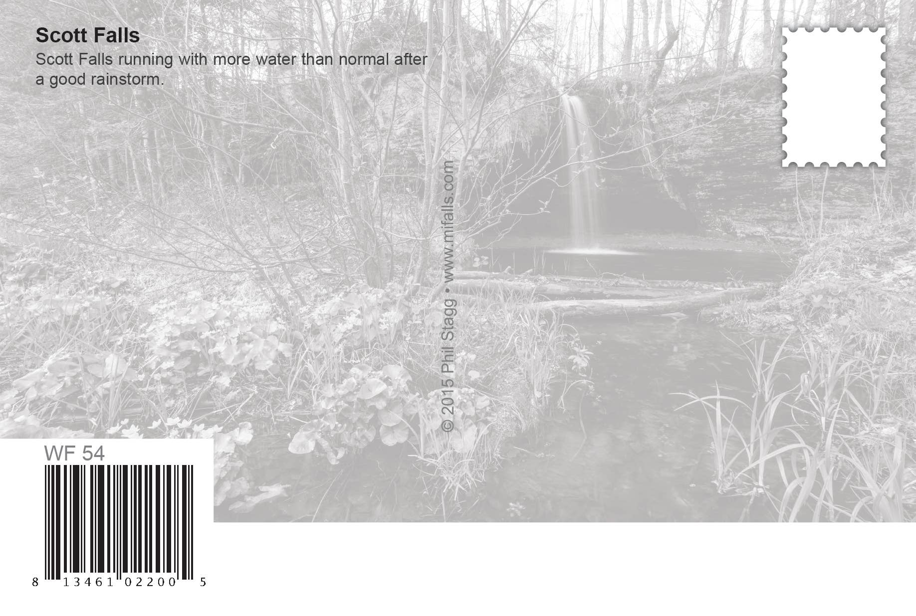 Image of Scott Falls | Postcard