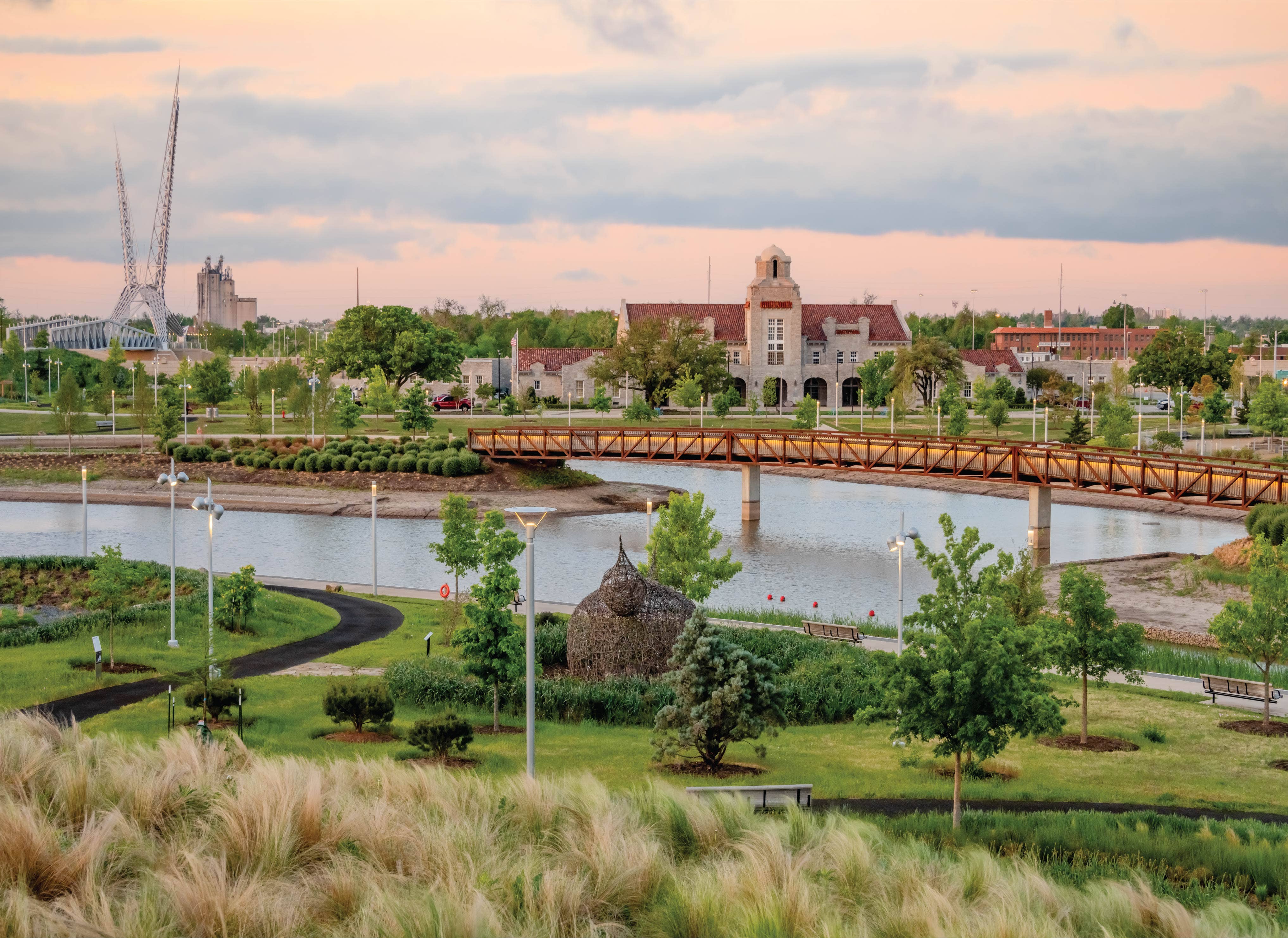 Image of SCISSORTAIL PARK - 1000 Piece Puzzle