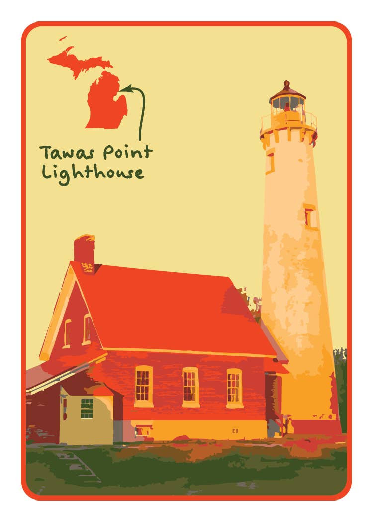 Image of MICH MATCH - LIGHTHOUSE EDITION - Educational Matching Game