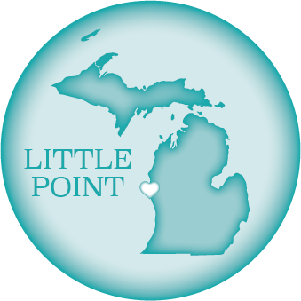 LITTLE POINT, MI | 2.25" BUTTON MAGNET