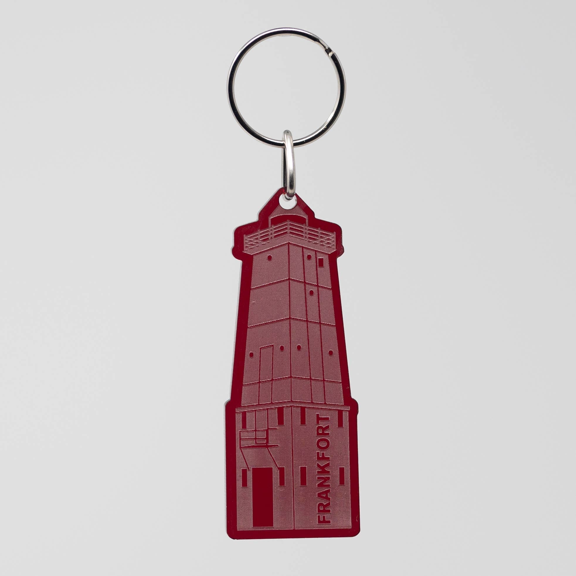 Image of FRANKFORT LIGHTHOUSE - ACRYLIC KEYCHAIN