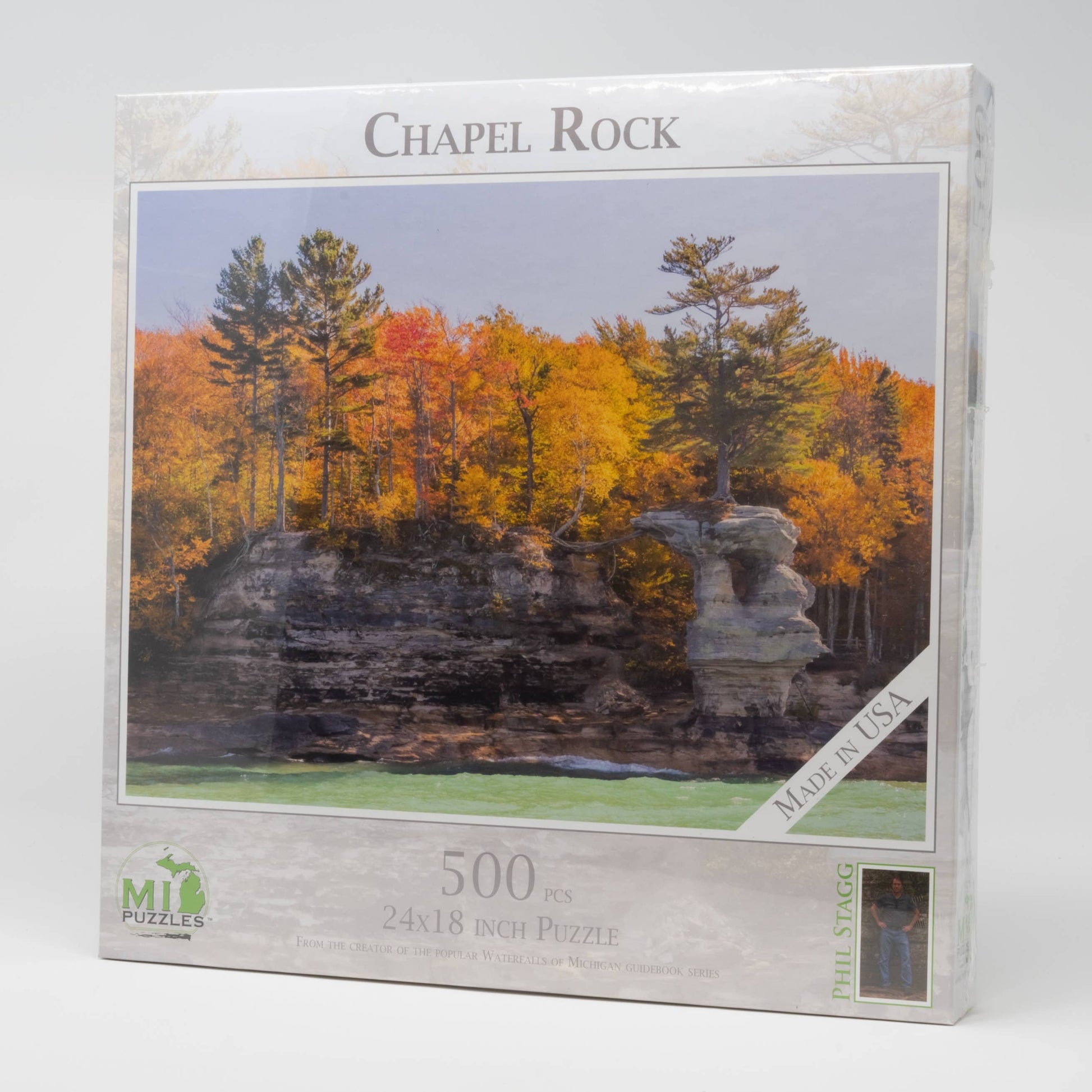 Chapel Rock - 500 Piece Michigan Puzzle