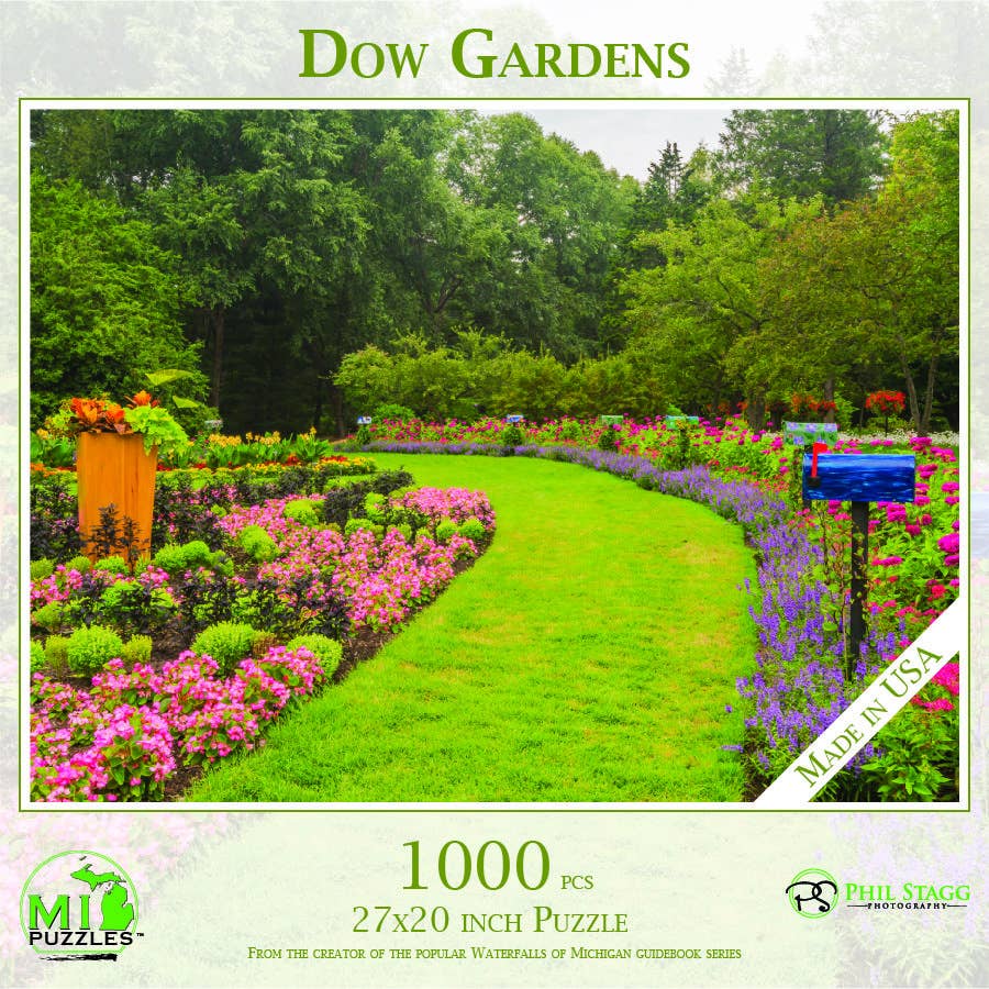 Image of Dow Gardens - 1000 Piece Midland Michigan Puzzle