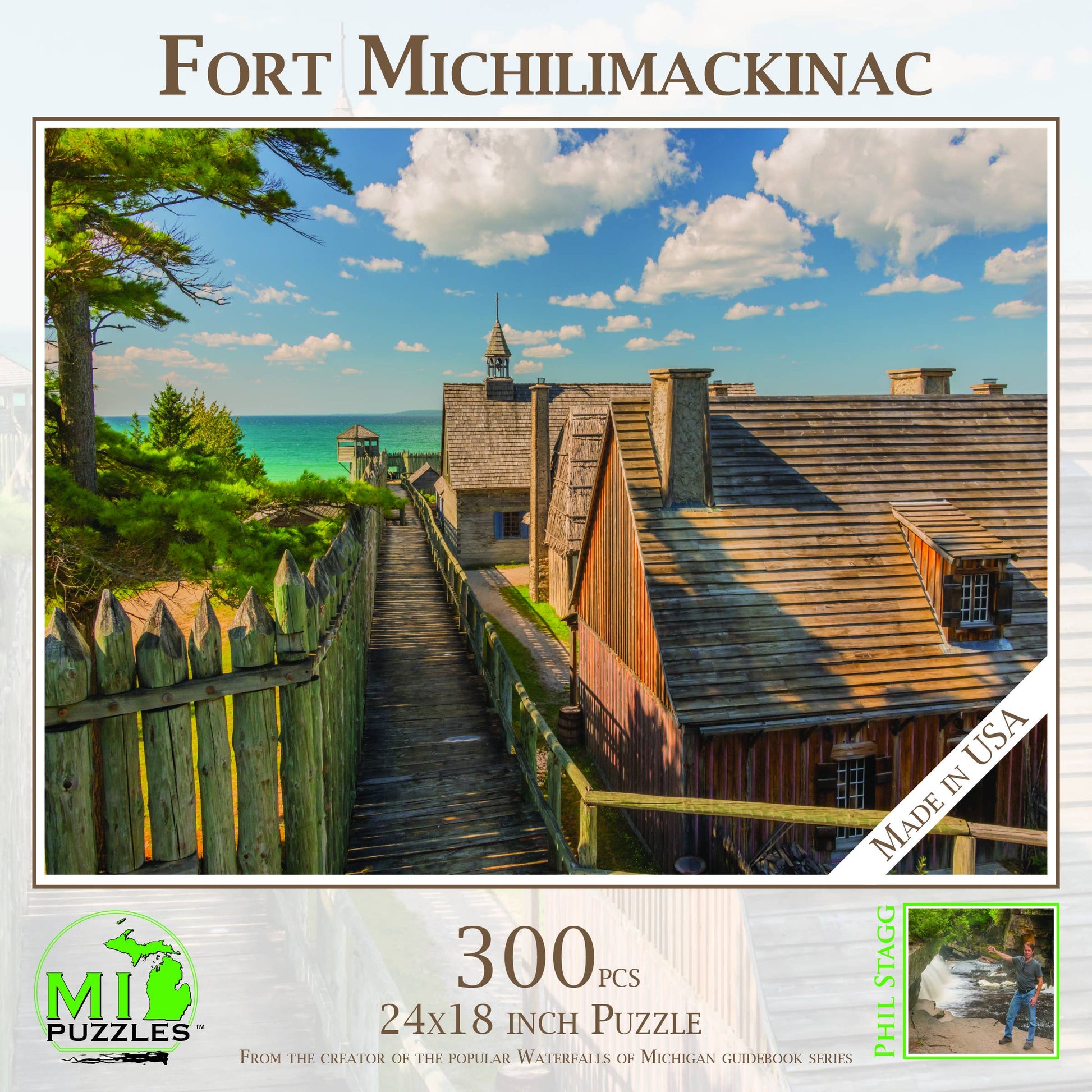Fort Michilimackinac - 300 Piece Michigan Puzzle