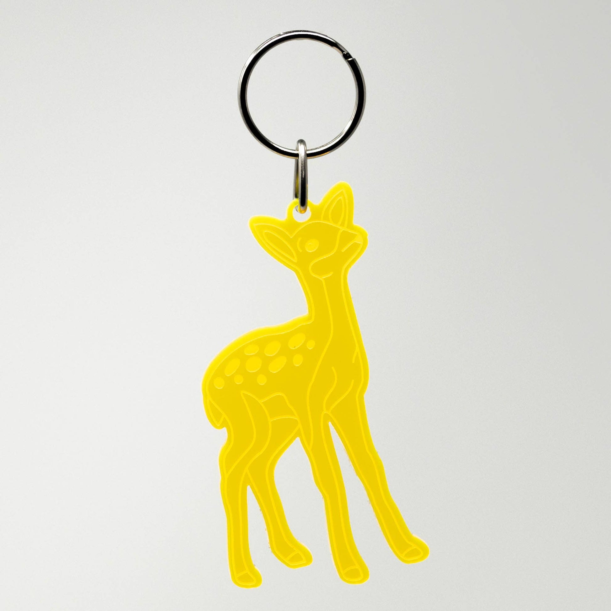 Fawn - Acrylic Keychain - Perfect for Nature Lovers!