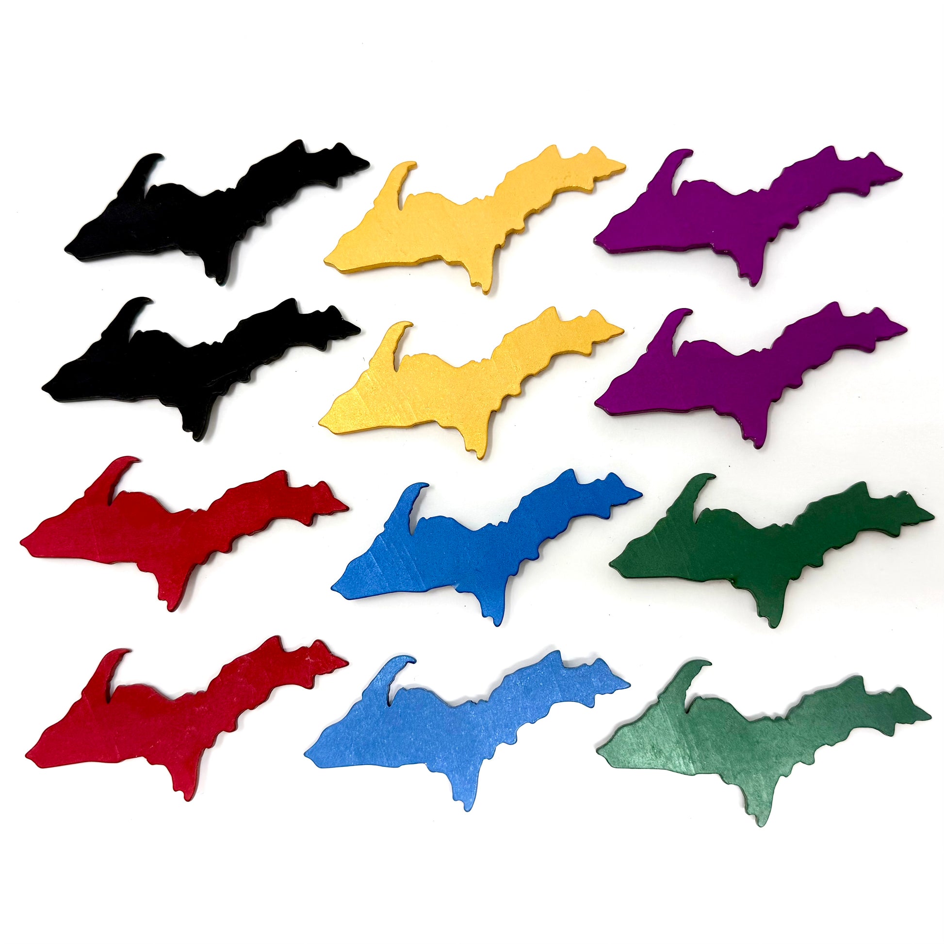 Upper Peninsula Magnets - Aluminum - Variety Pack