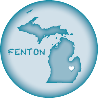 FENTON, MI | 2.25" BUTTON MAGNET
