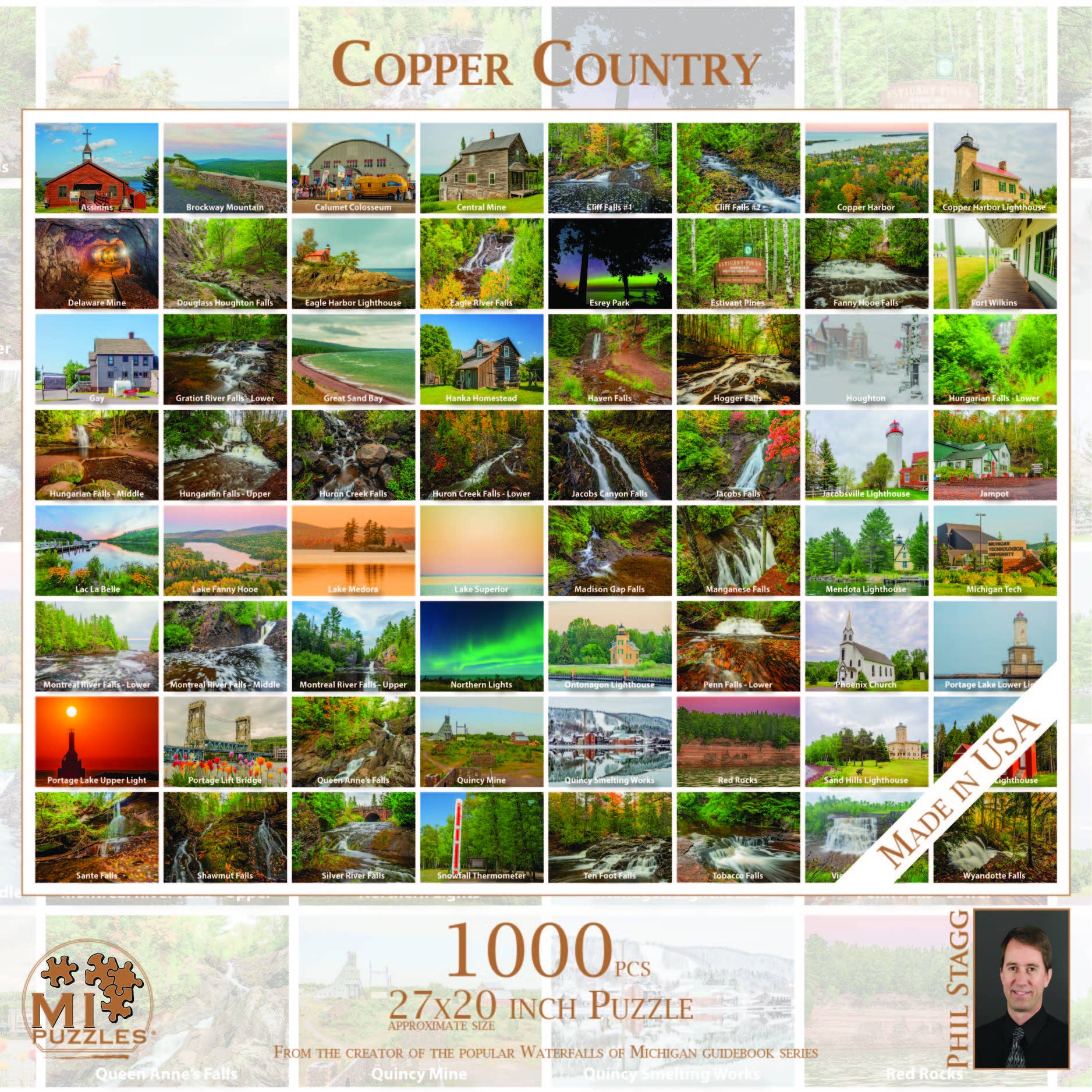 Image of COPPER COUNTRY - 1000 Piece Michigan Puzzle