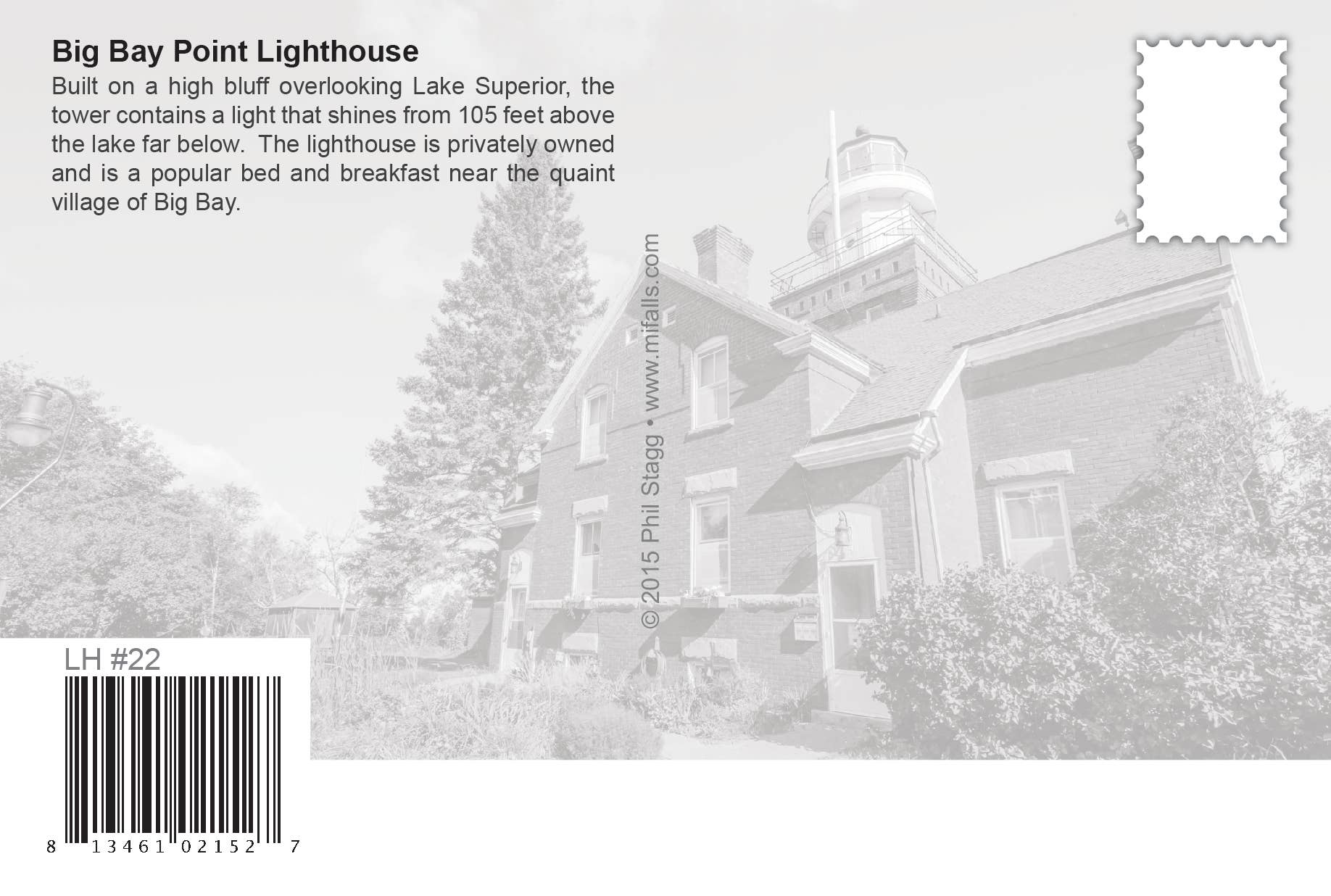 Big Bay Point Lighthouse | Postcard