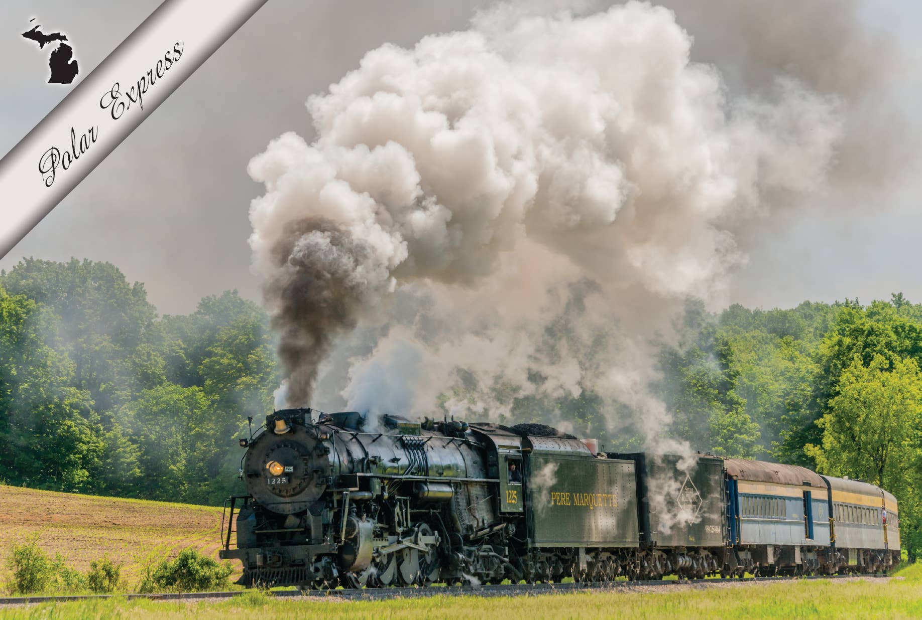 POLAR EXPRESS - Michigan Postcard