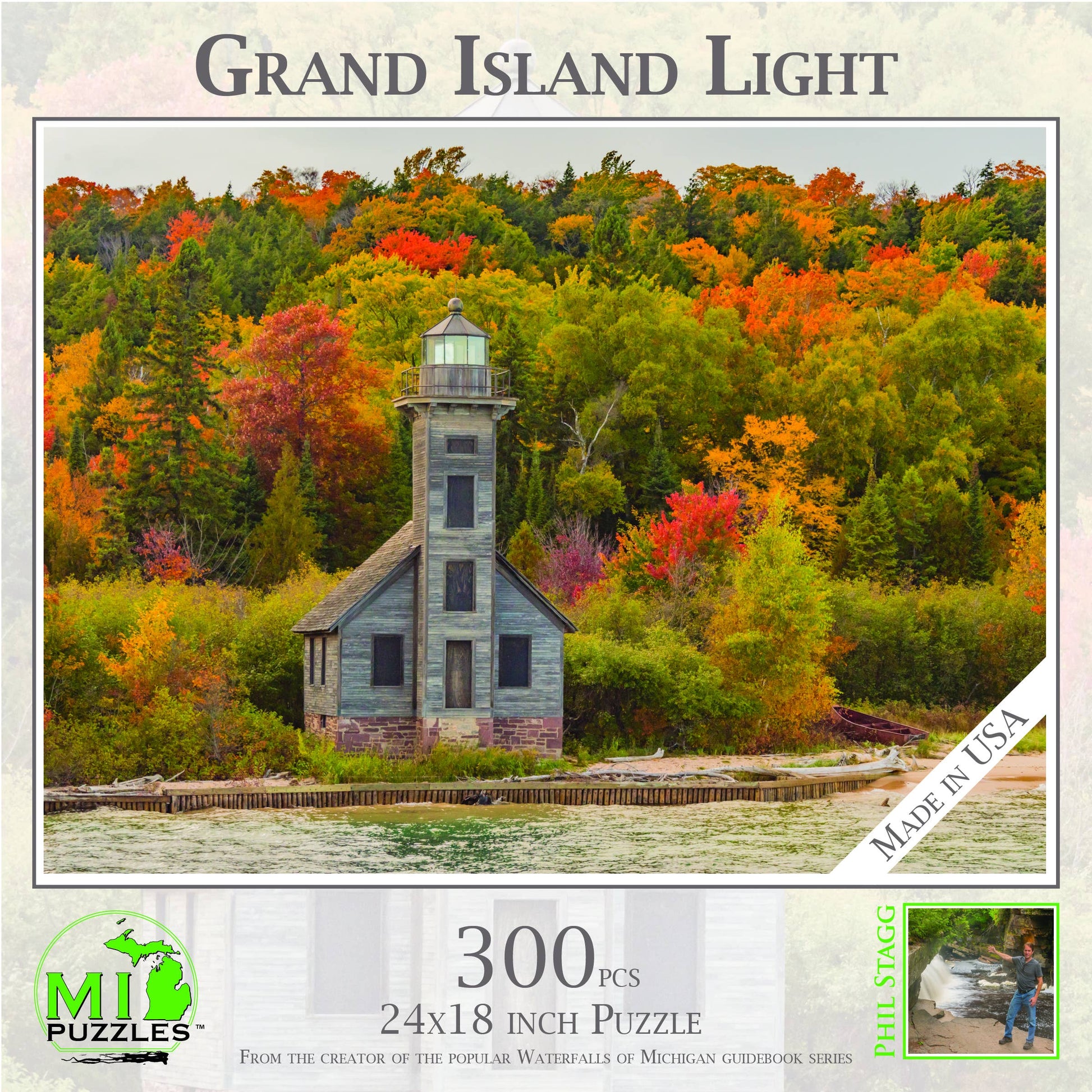 Grand Island Light - 300 Piece Puzzle
