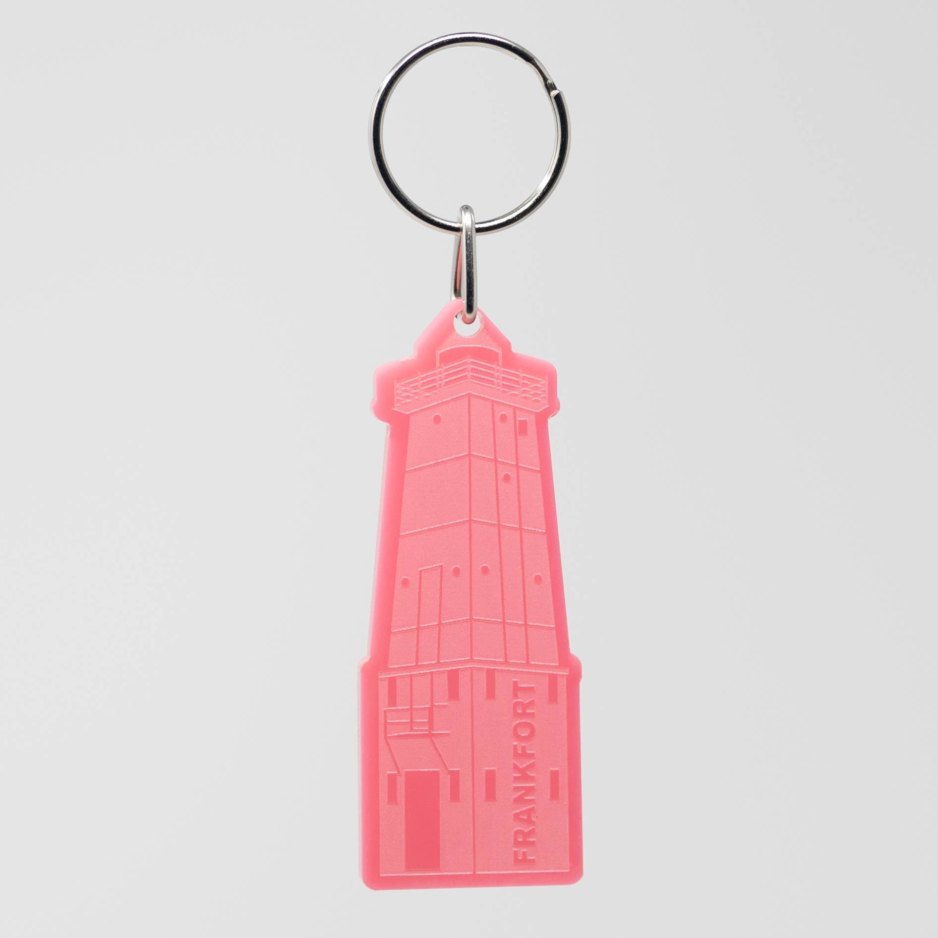 Image of FRANKFORT LIGHTHOUSE - ACRYLIC KEYCHAIN