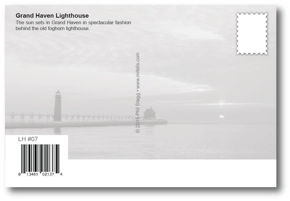 GRAND HAVEN LIGHTHOUSE - SUNSET