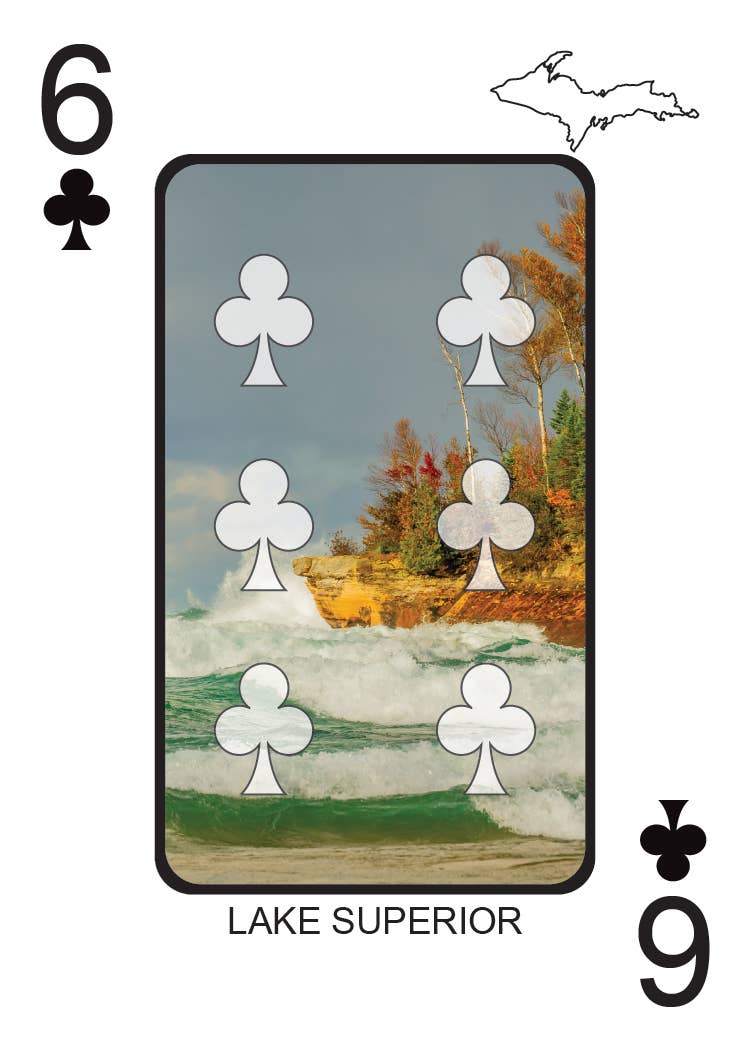 Image of YOOPER CARDS - Playing Cards - Euchre Friendly