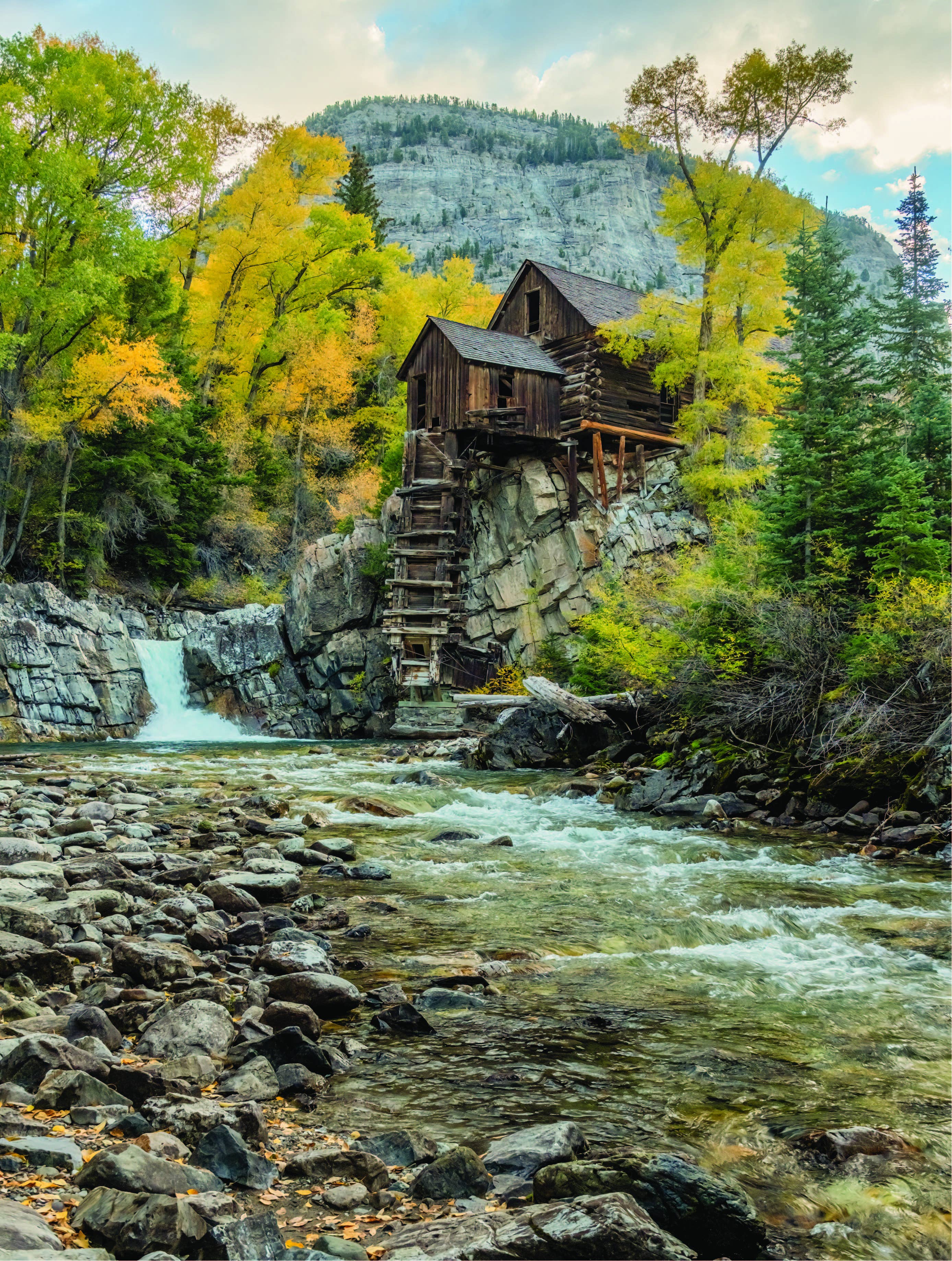 Image of CRYSTAL MILL - 500 Piece Colorado Puzzle