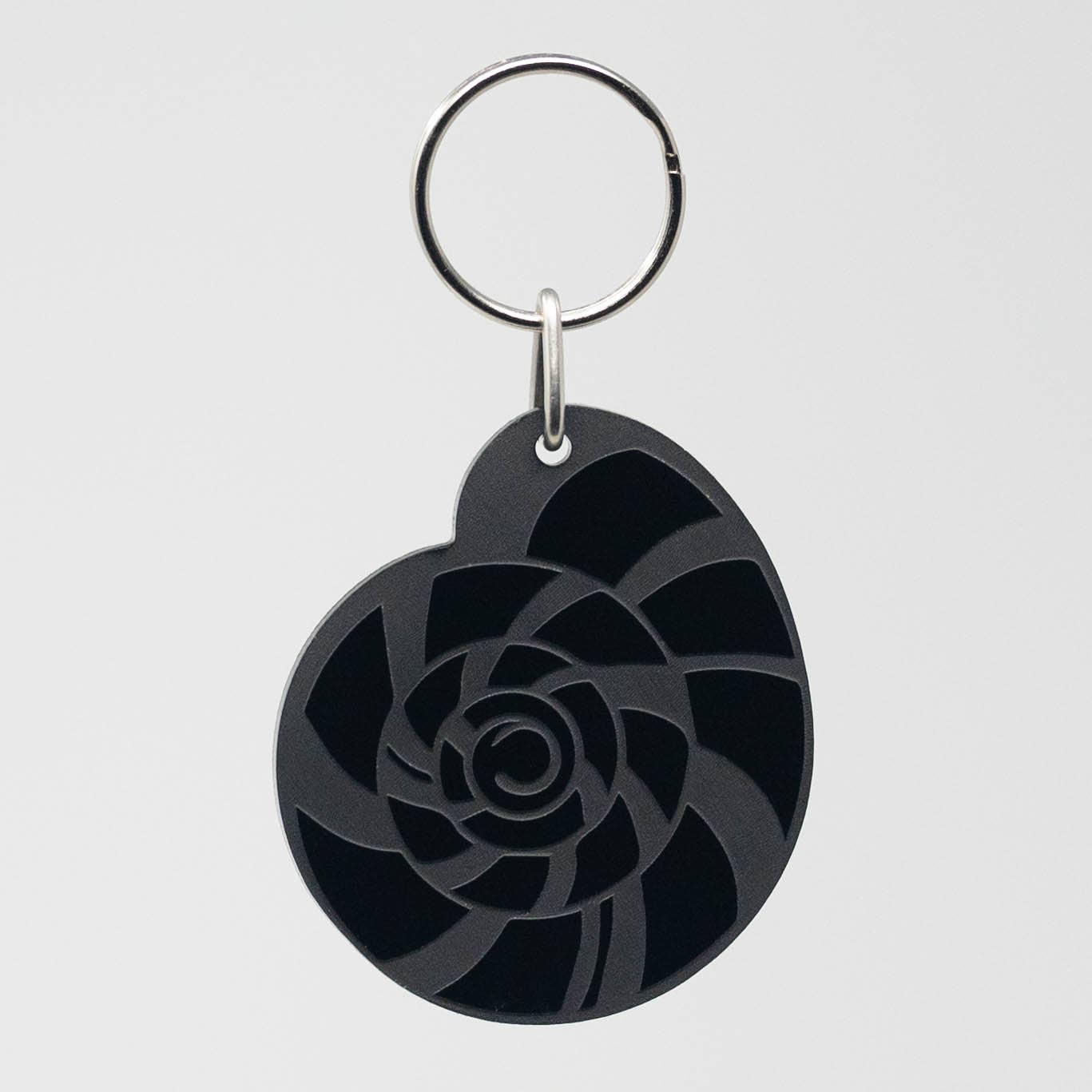 Nautilus Shell - Acrylic Keychain - Perfect for Ocean Lovers