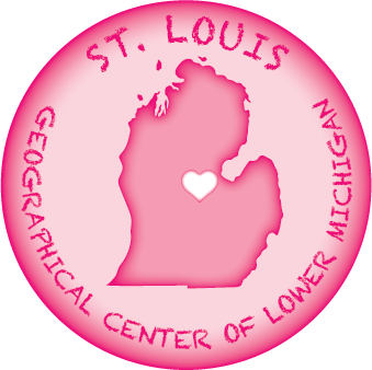 ST. LOUIS, MI | 2.25" BUTTON MAGNET