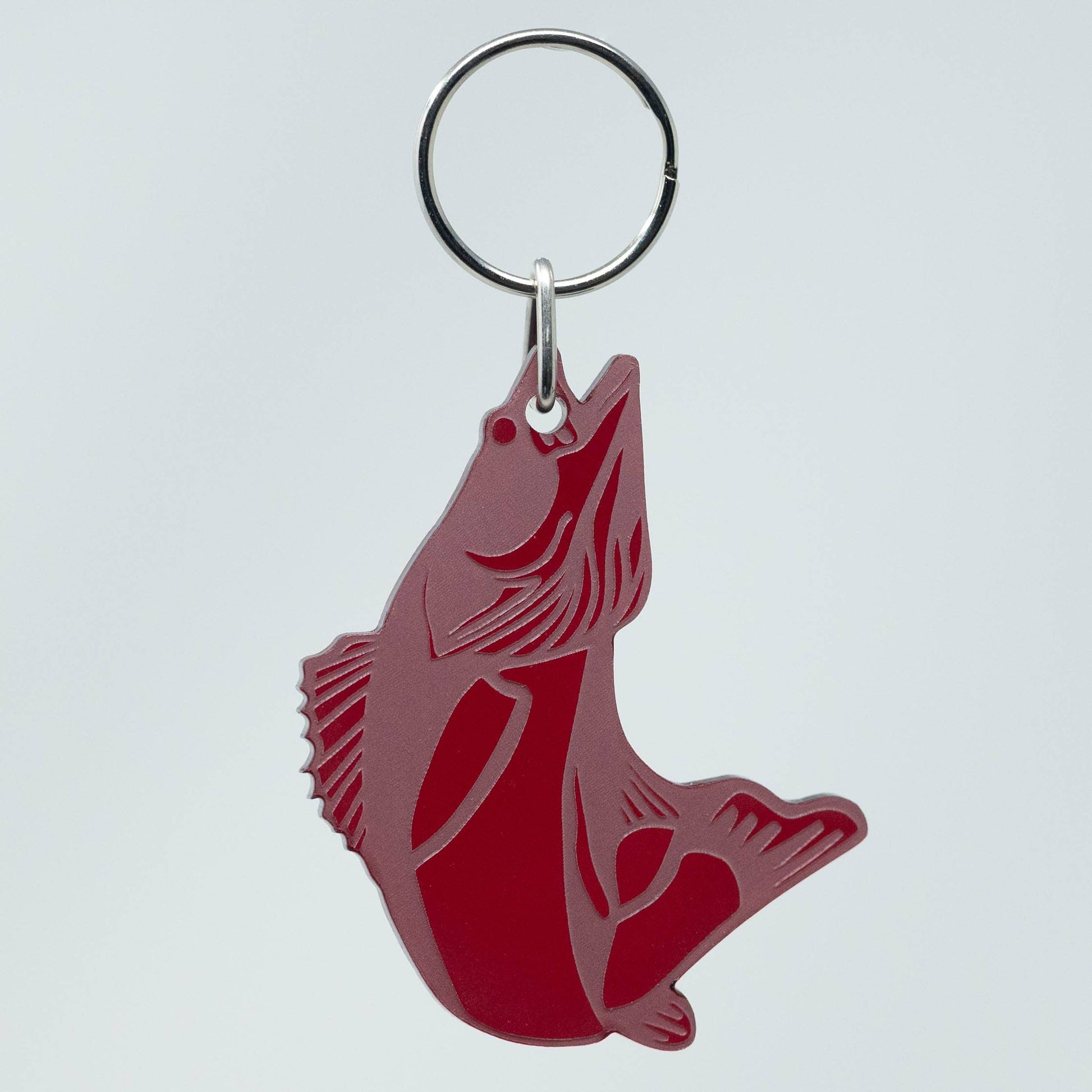 Walleye - Acrylic Keychain - Perfect Gift for Fishing Lovers