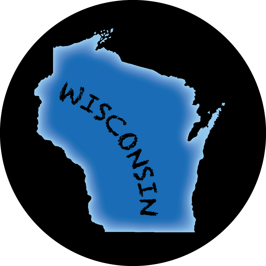 WISCONSIN - FLEXIBLE MAGNET