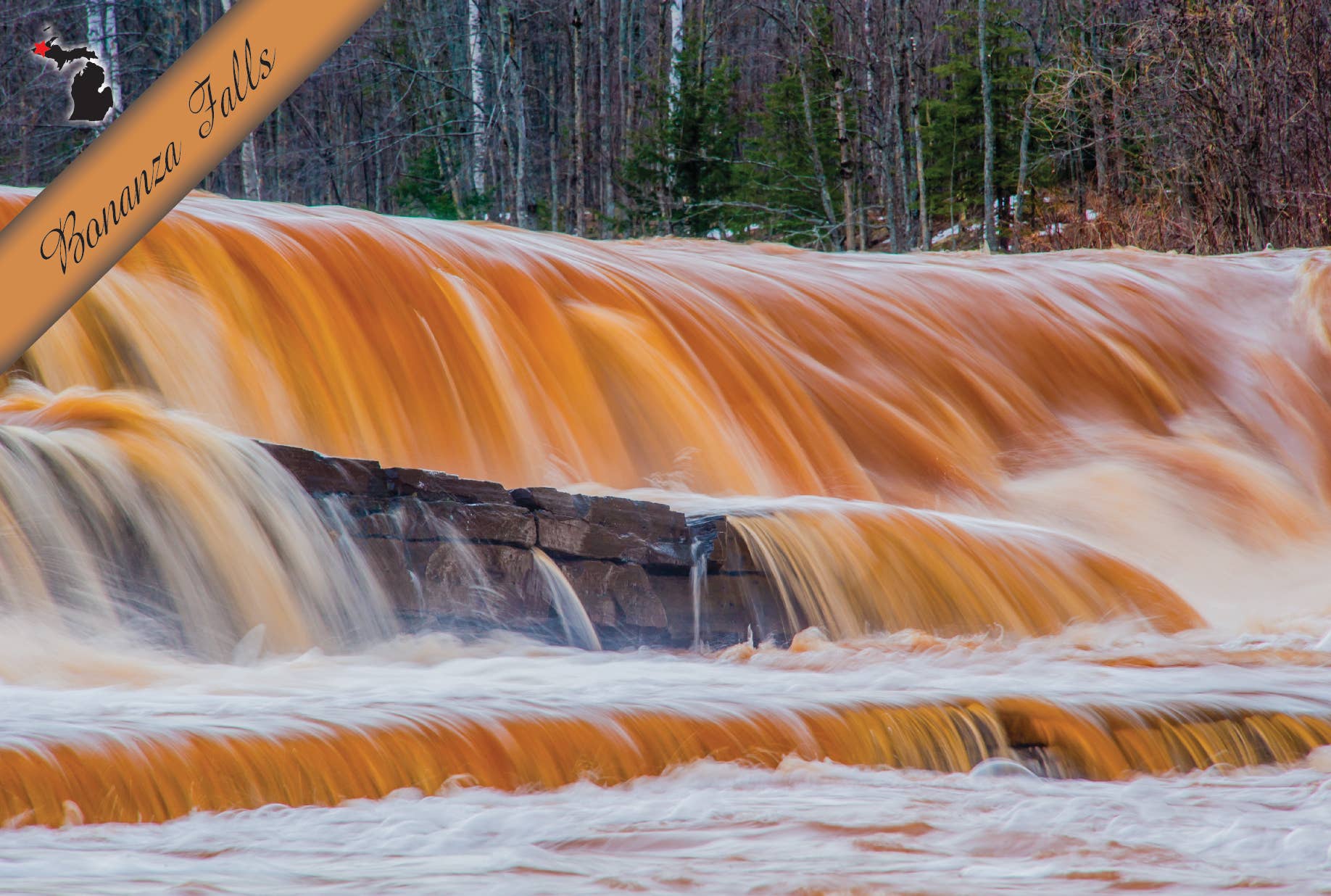 Image of Bonanza Falls | Postcard