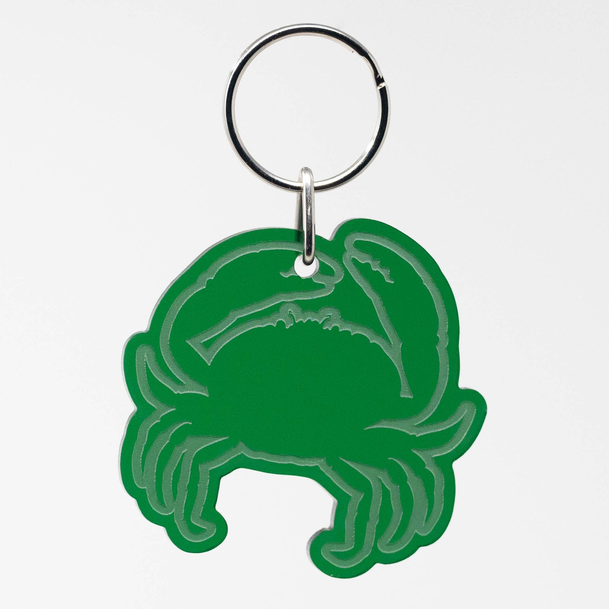 Crab - Acrylic Keychain - Perfect for Ocean Lovers!