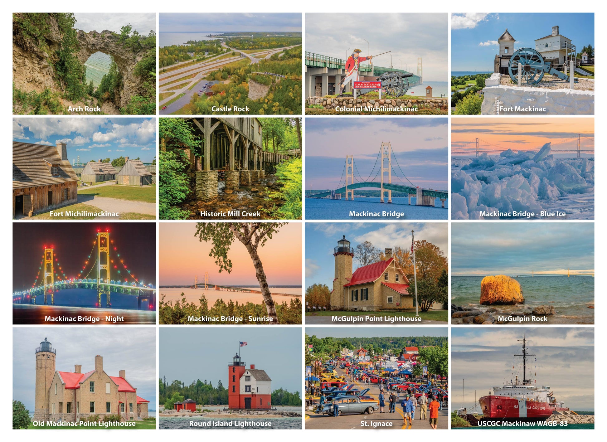 STRAITS OF MACKINAC - 1000 Piece Puzzle
