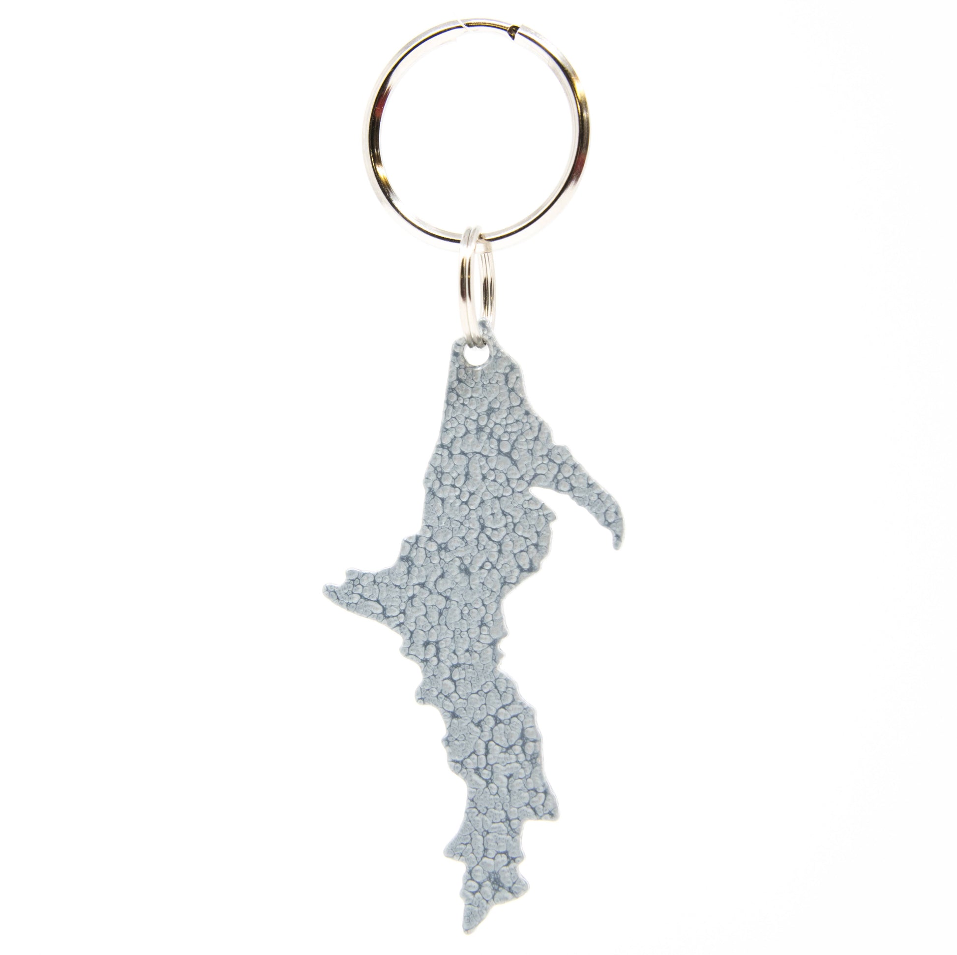 Michigan - Upper Peninsula Shaped - Aluminum Keychains