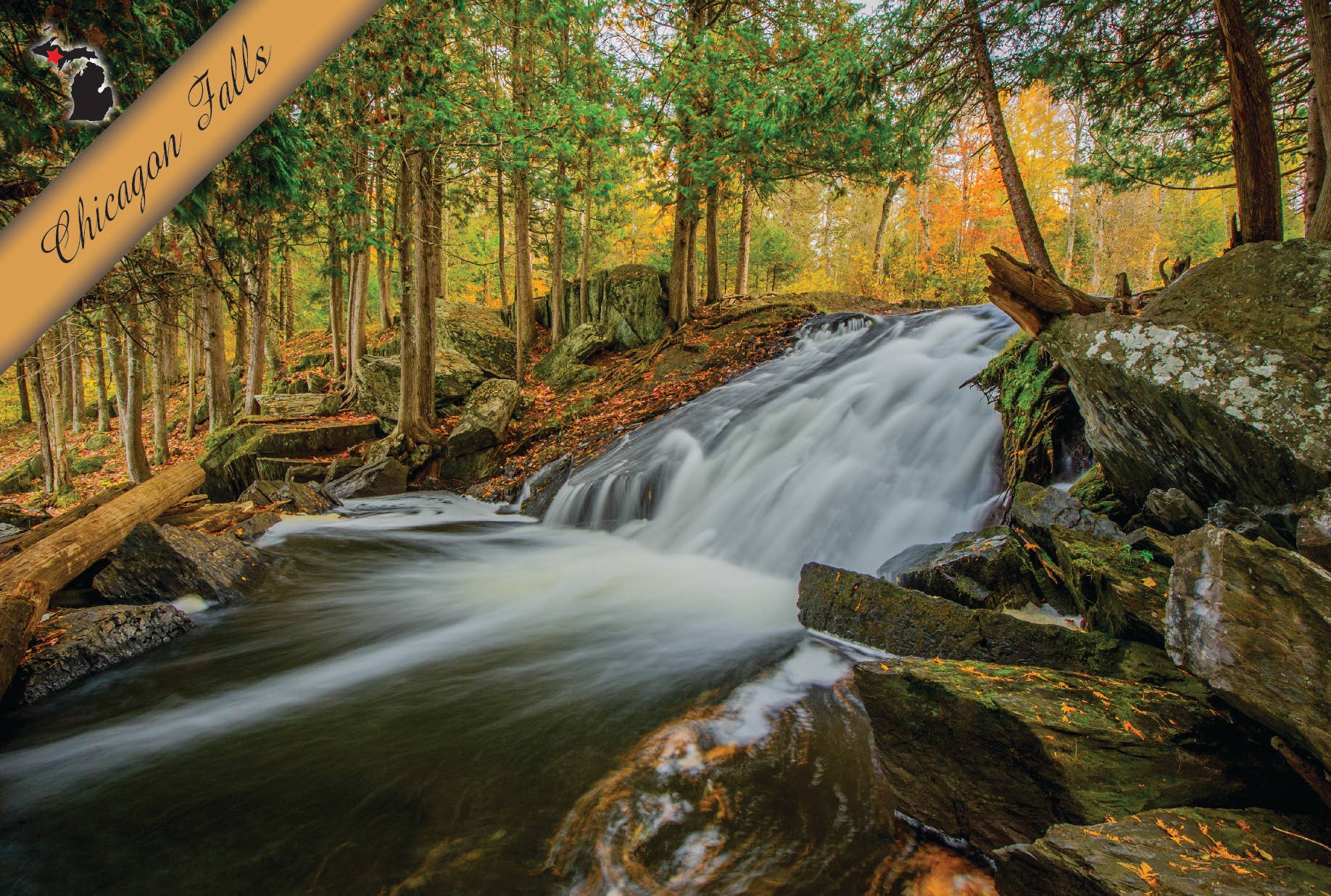 Chicagon Falls | Postcard