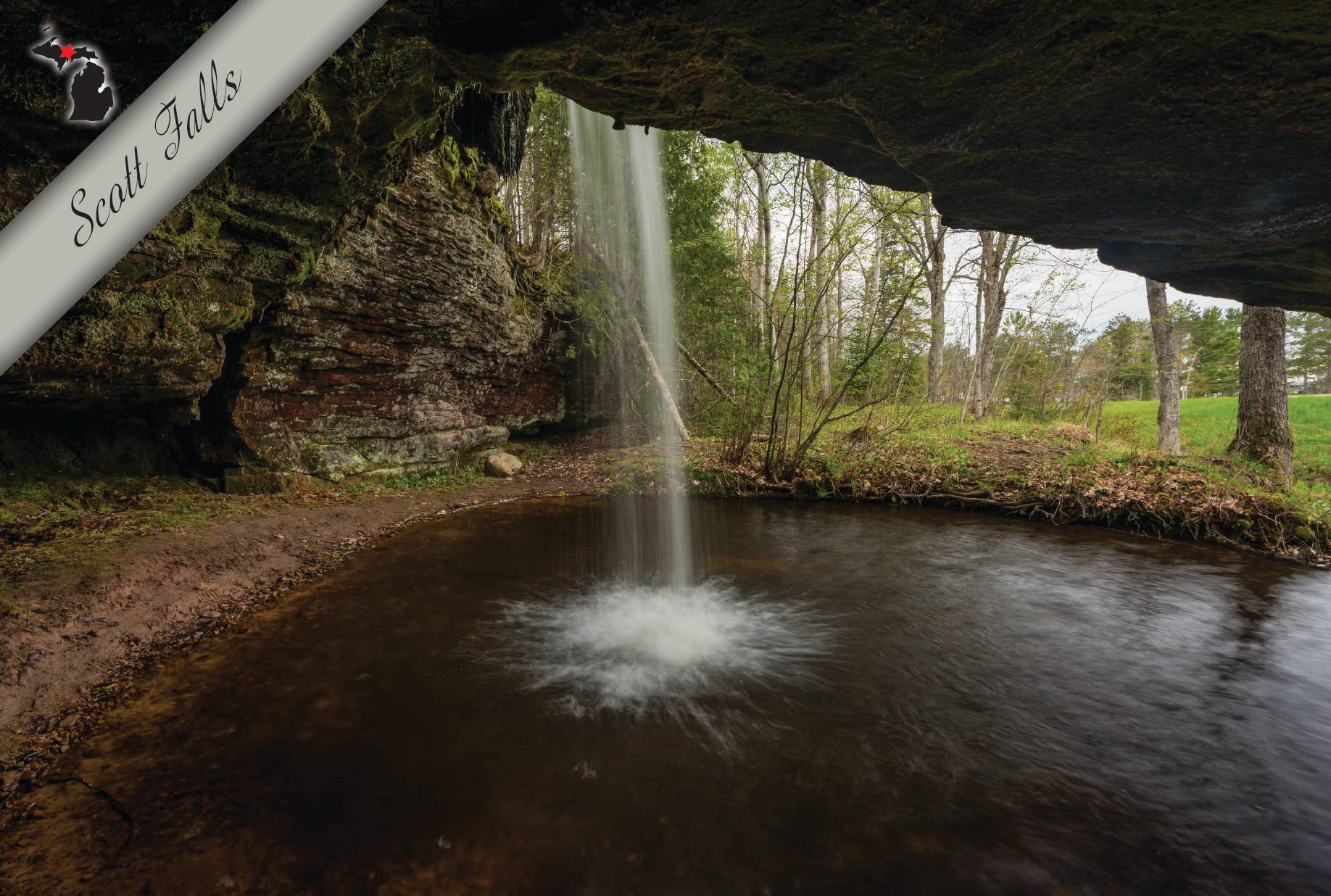 Image of Scott Falls | Postcard