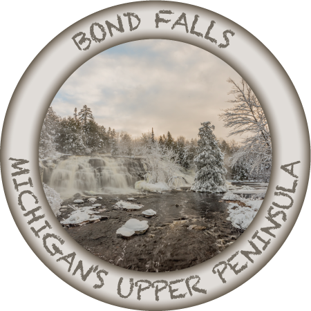 BOND FALLS | 3" BUTTON MAGNET