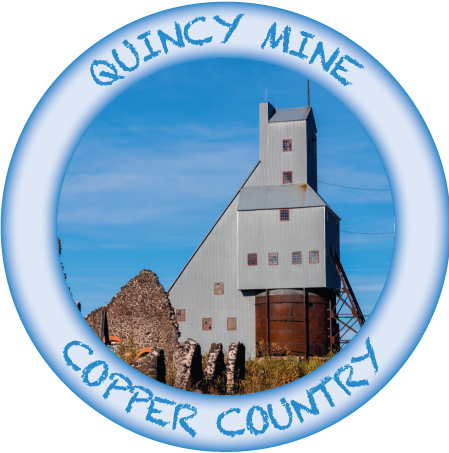 QUINCY MINE | 3" BUTTON MAGNET