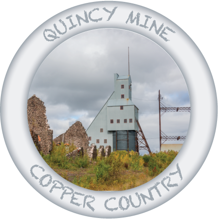 QUINCY MINE | 3" BUTTON MAGNET