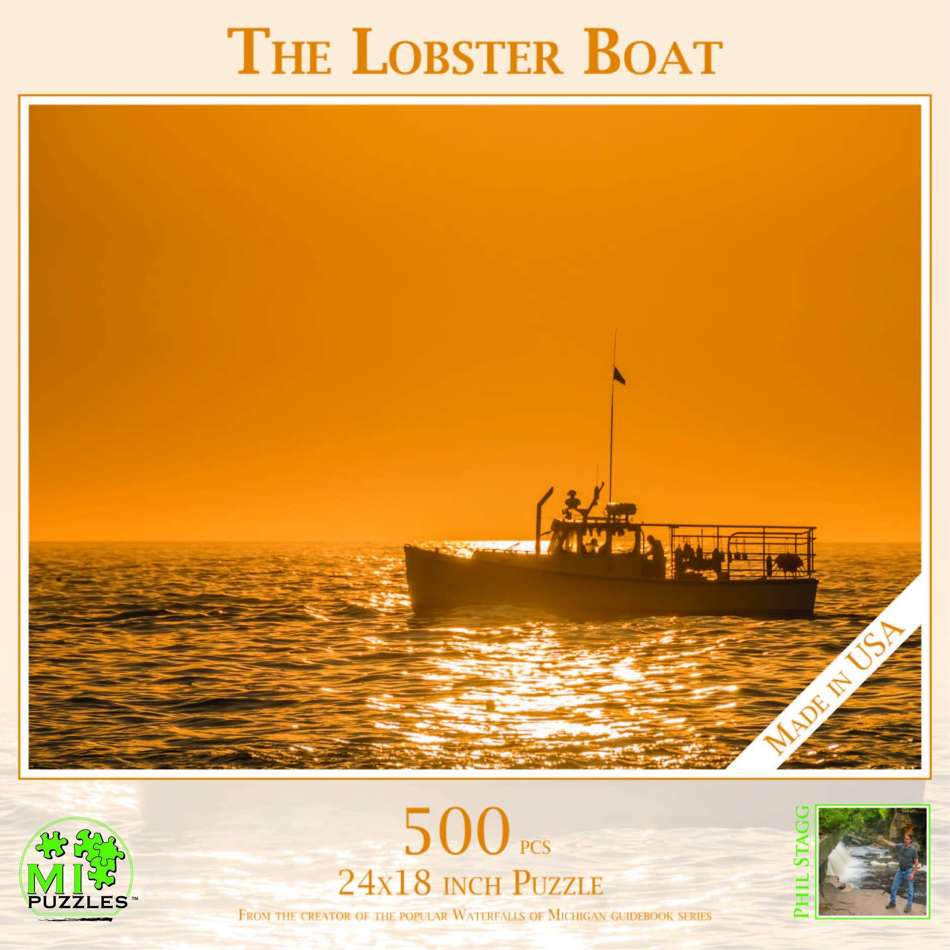 Image of The Lobster Boat - 500 Piece Puzzle