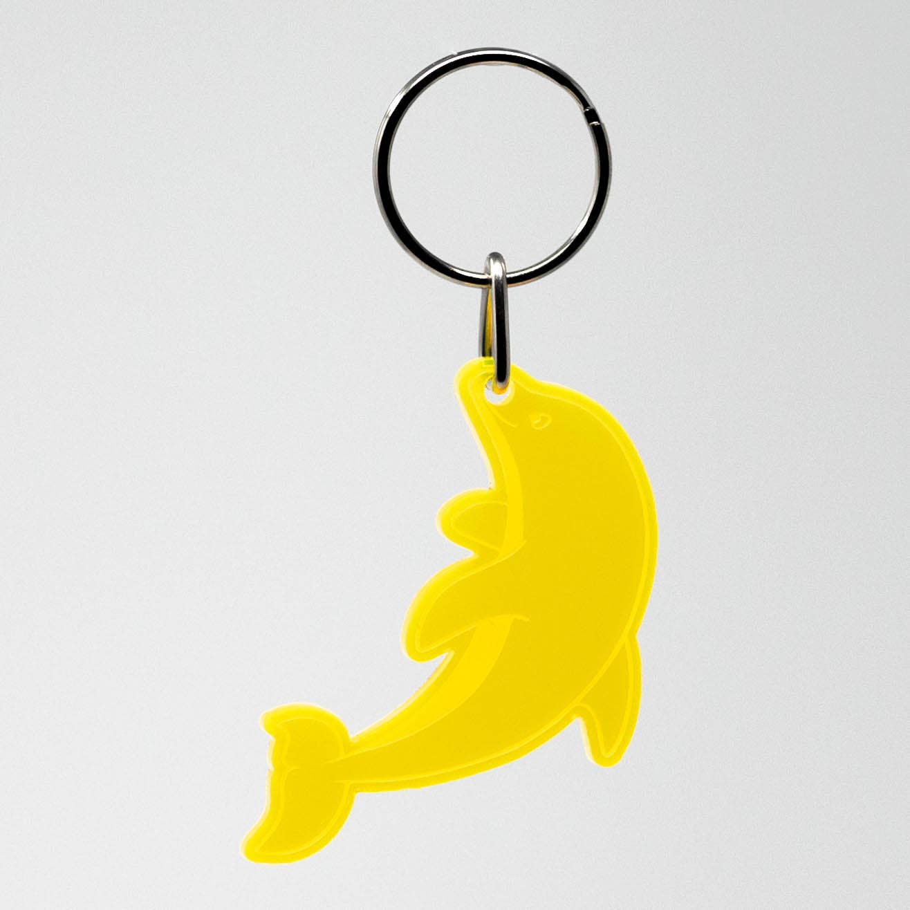 Image of Dolphin - Acrylic Keychain - Perfect for Ocean Lovers!