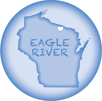 EAGLE RIVER, WI | 2.25" BUTTON MAGNET