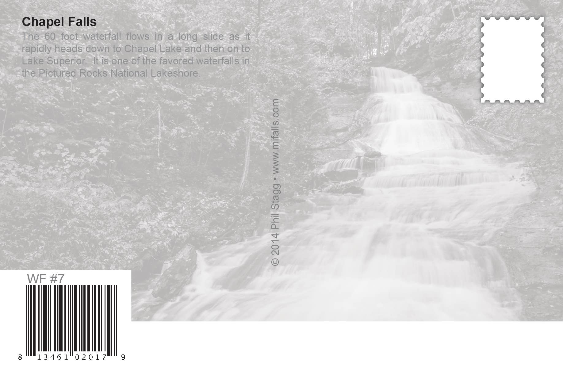 Chapel Falls | Postcard
