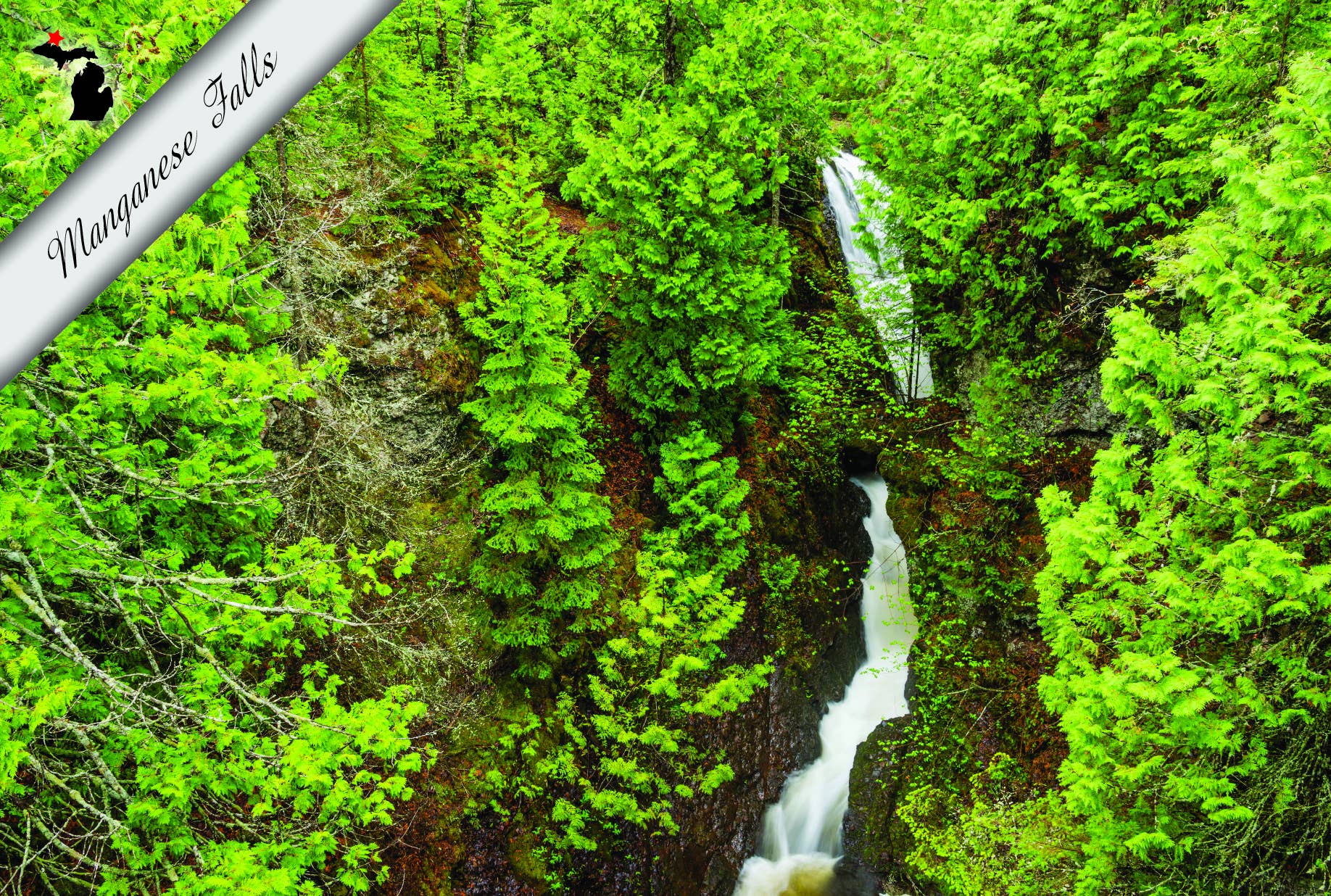 Manganese Falls | Postcard