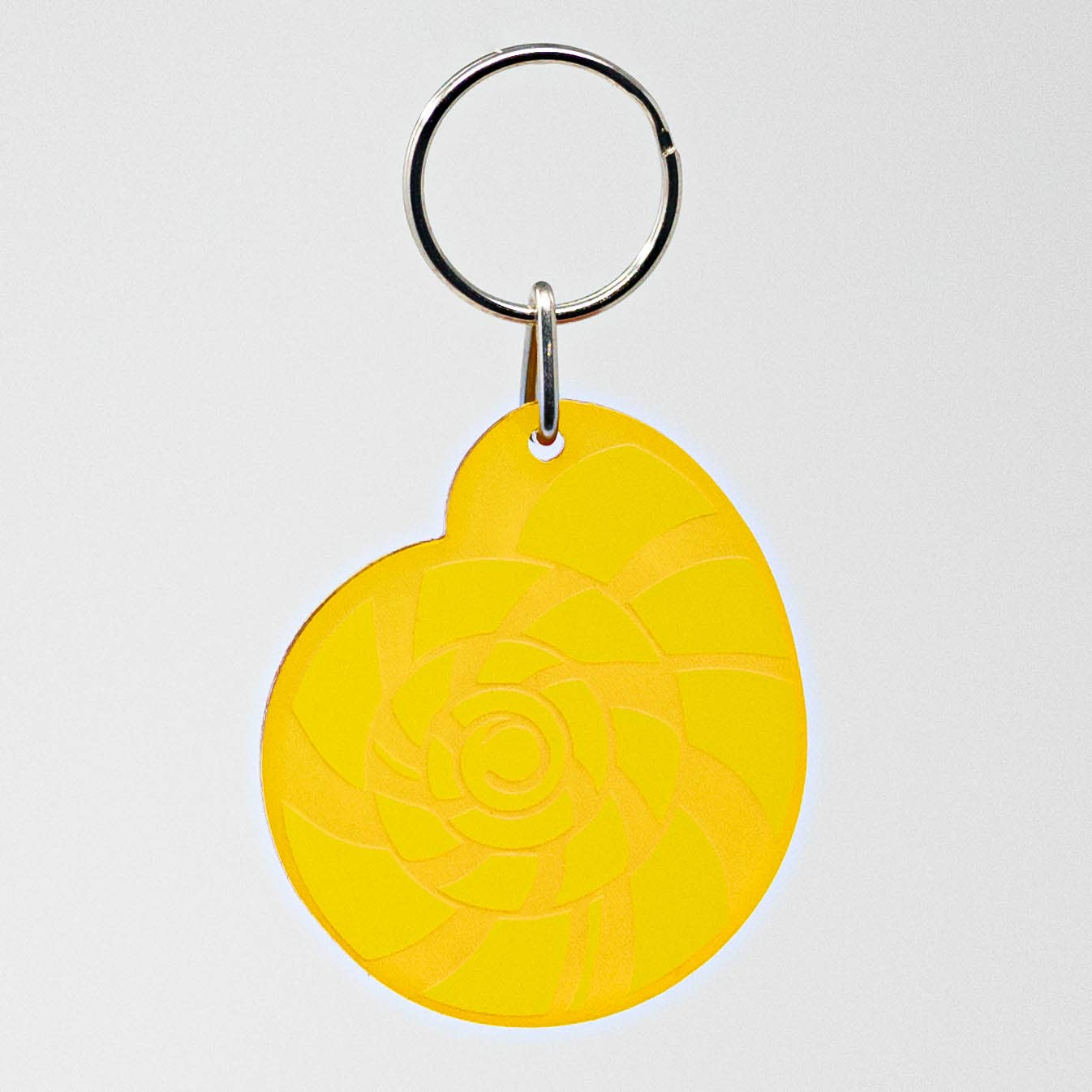 Nautilus Shell - Acrylic Keychain - Perfect for Ocean Lovers