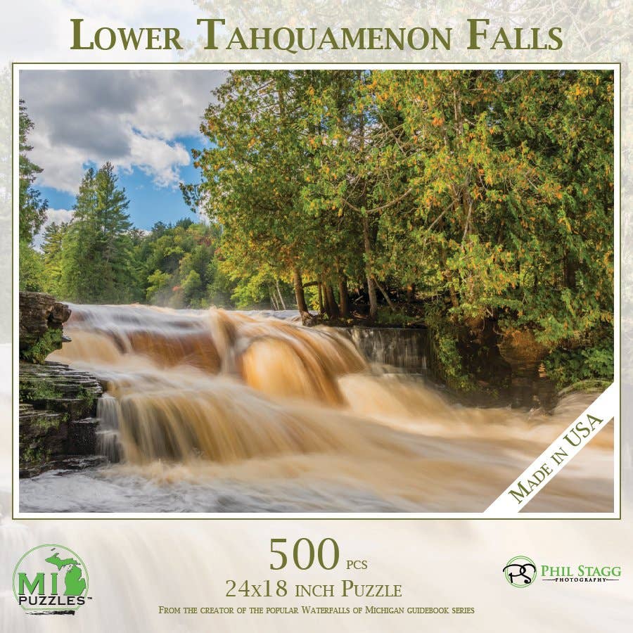 Image of Lower Tahquamenon Falls - 500 Piece Puzzle