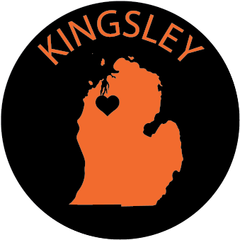 KINGSLEY, MI | 2.25" BUTTON MAGNET